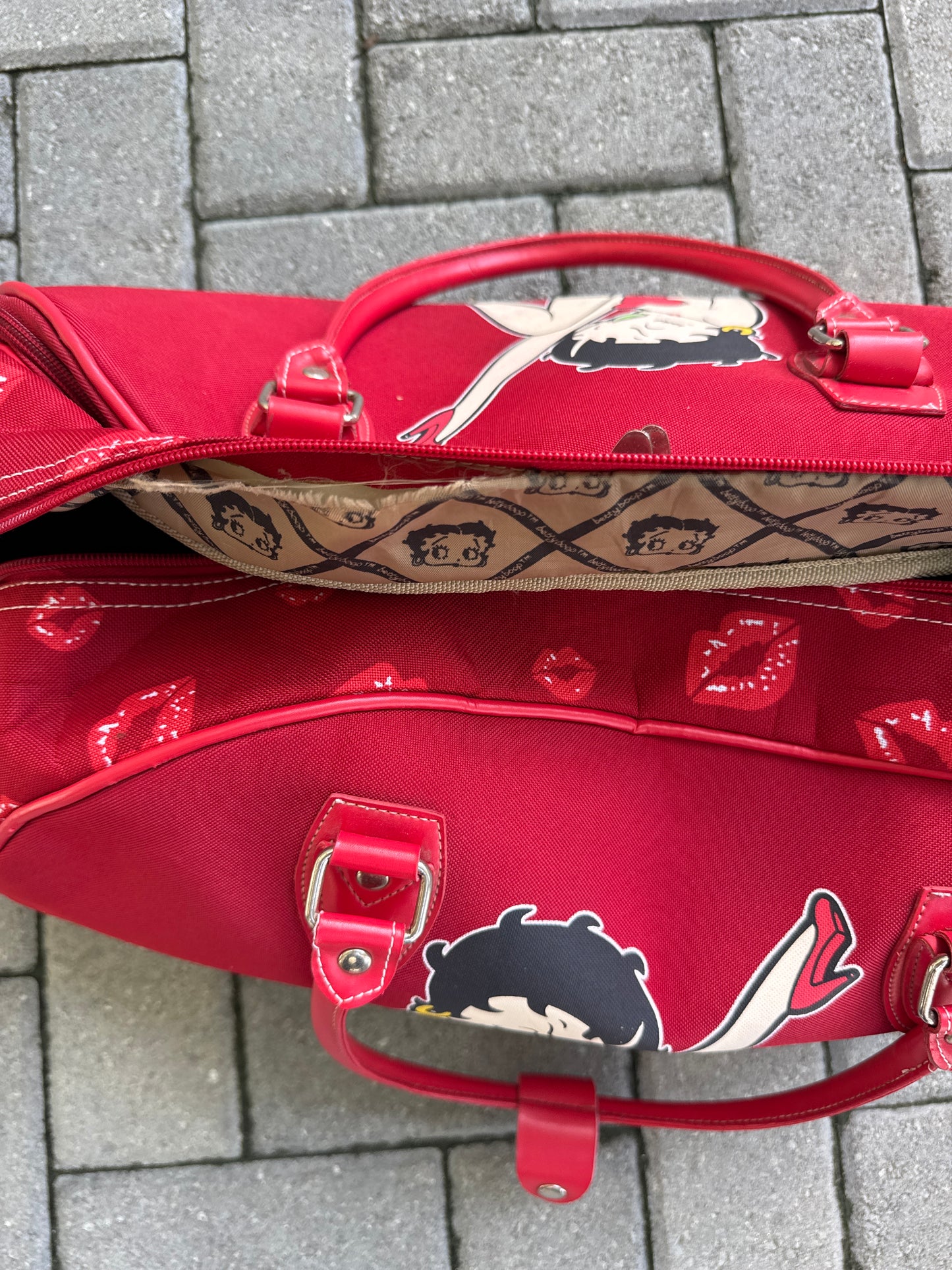 Vintage Betty Boop Duffle Bag