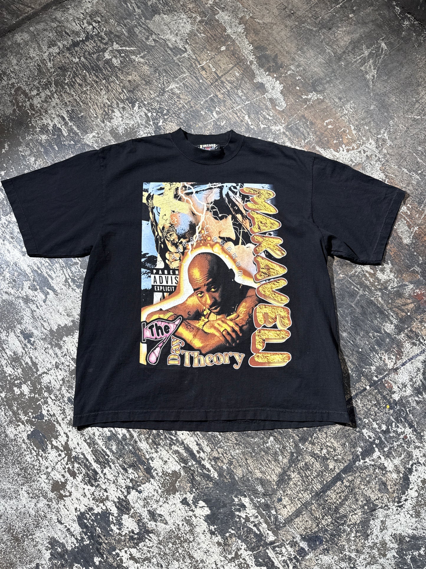 (XL) TUPAC SHAKUR Makaveli Rap Tee