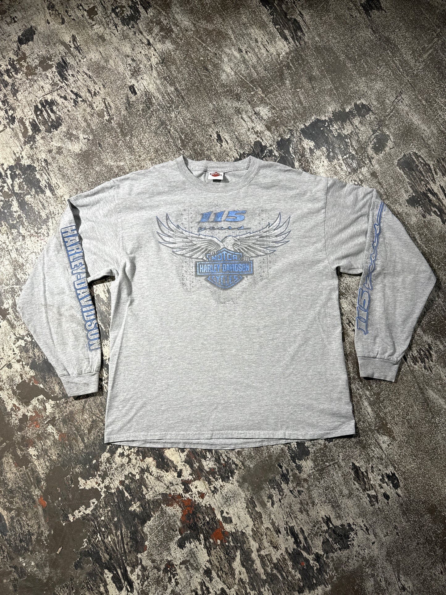 (XL) The Harley Davidson San Antonio T-shirt Long Sleeve