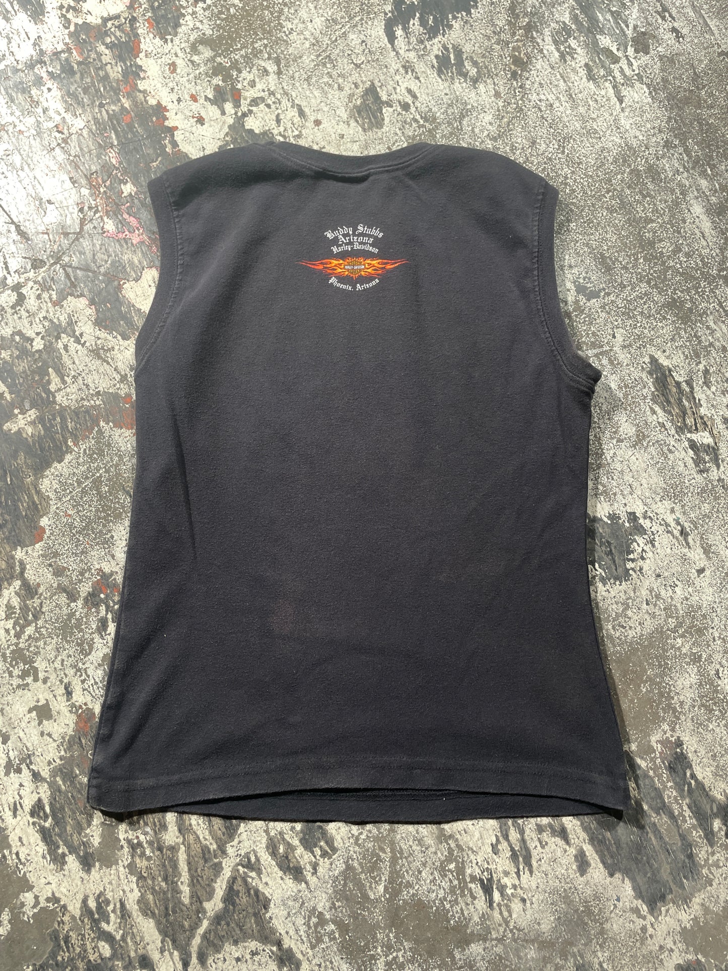 (M) Harley Davidson Phoenix Eagle Women Cutoff