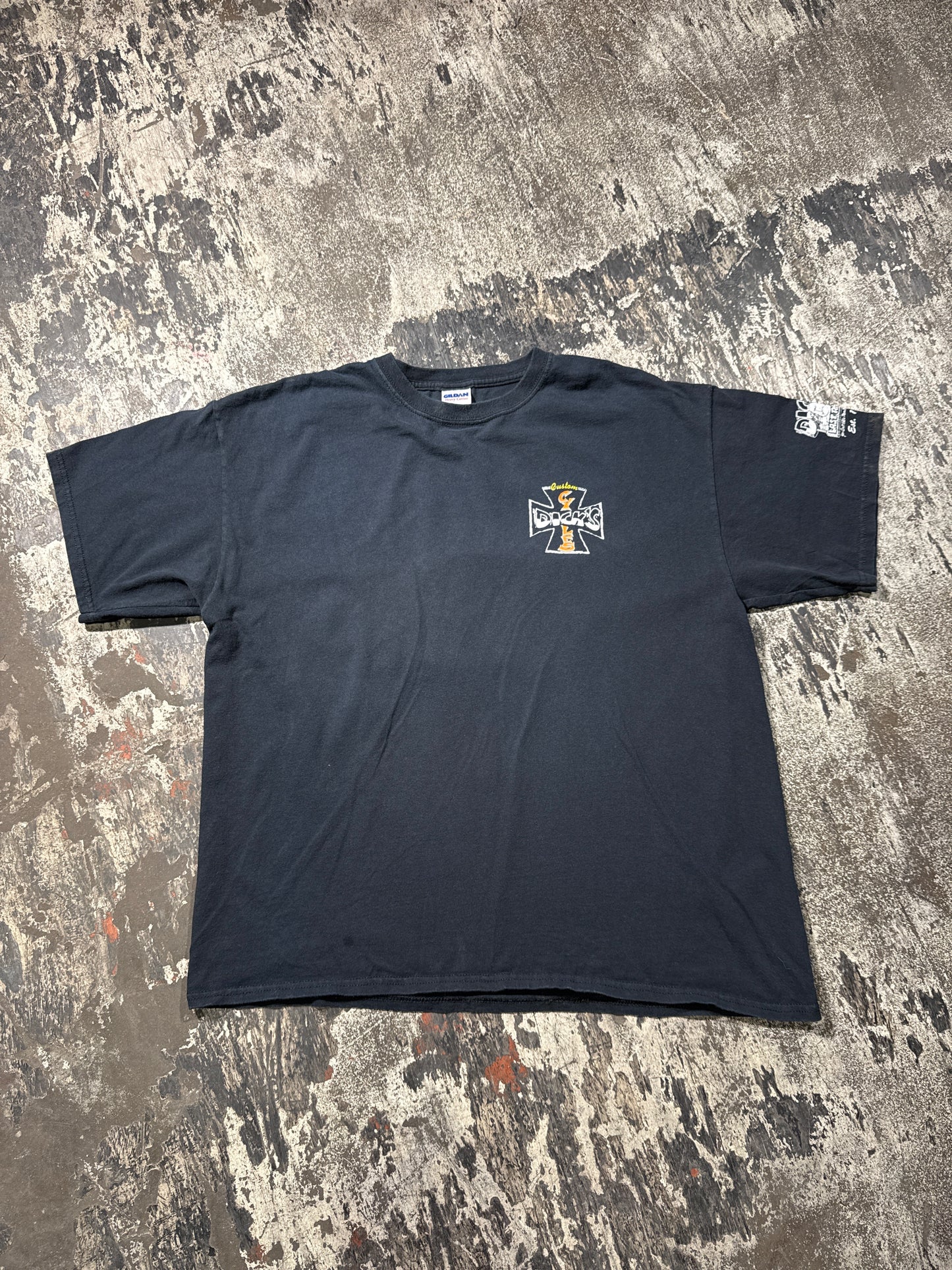 (XL) Vintage Dicks Cycles Chopper Tee