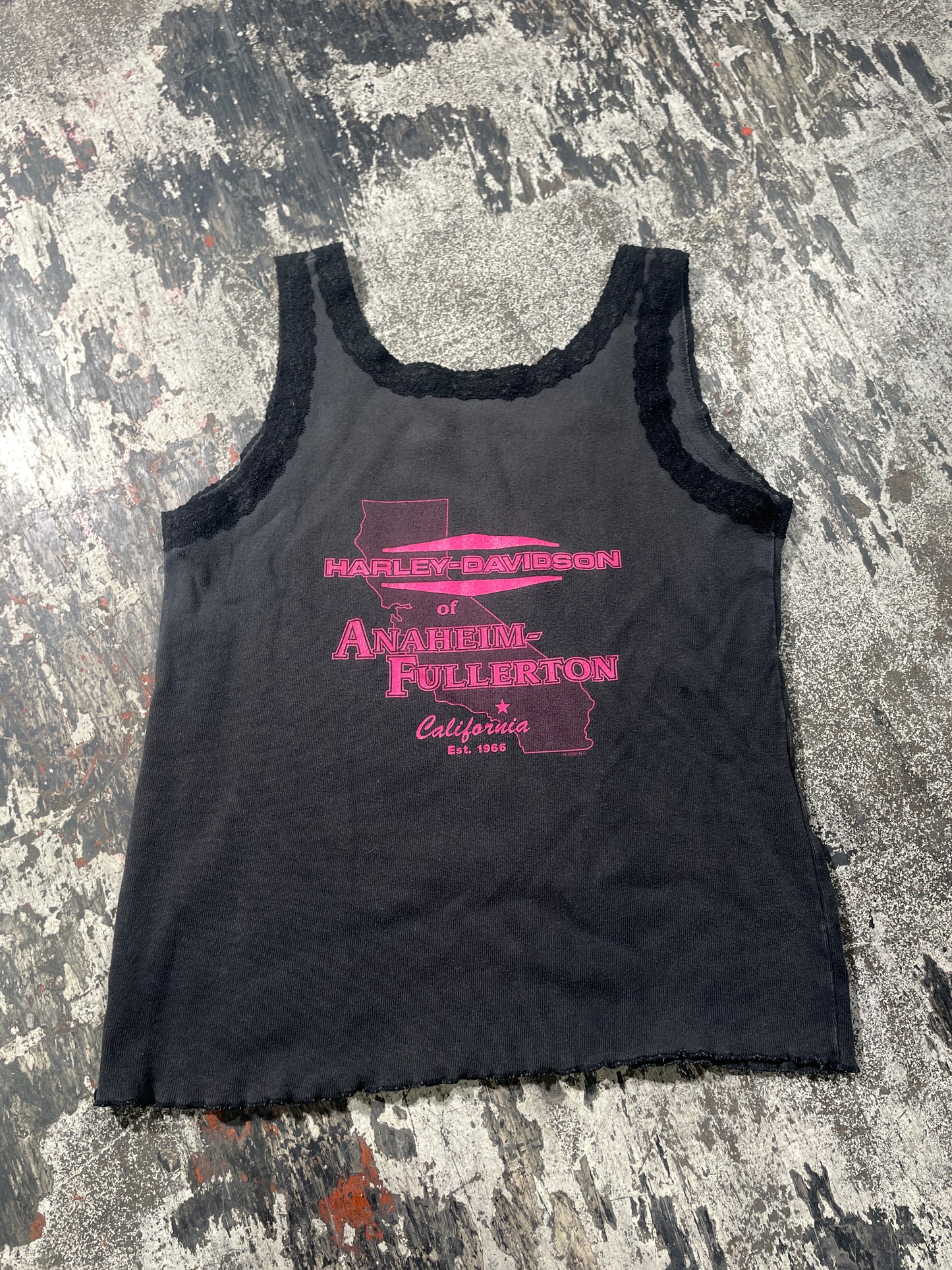 (XL) Vintage Harley Davidson Anaheim Women’s Tank Top