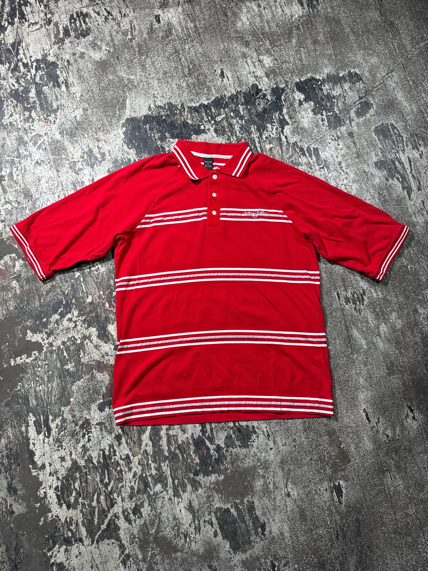 (XL) Sean John Stripped Polo