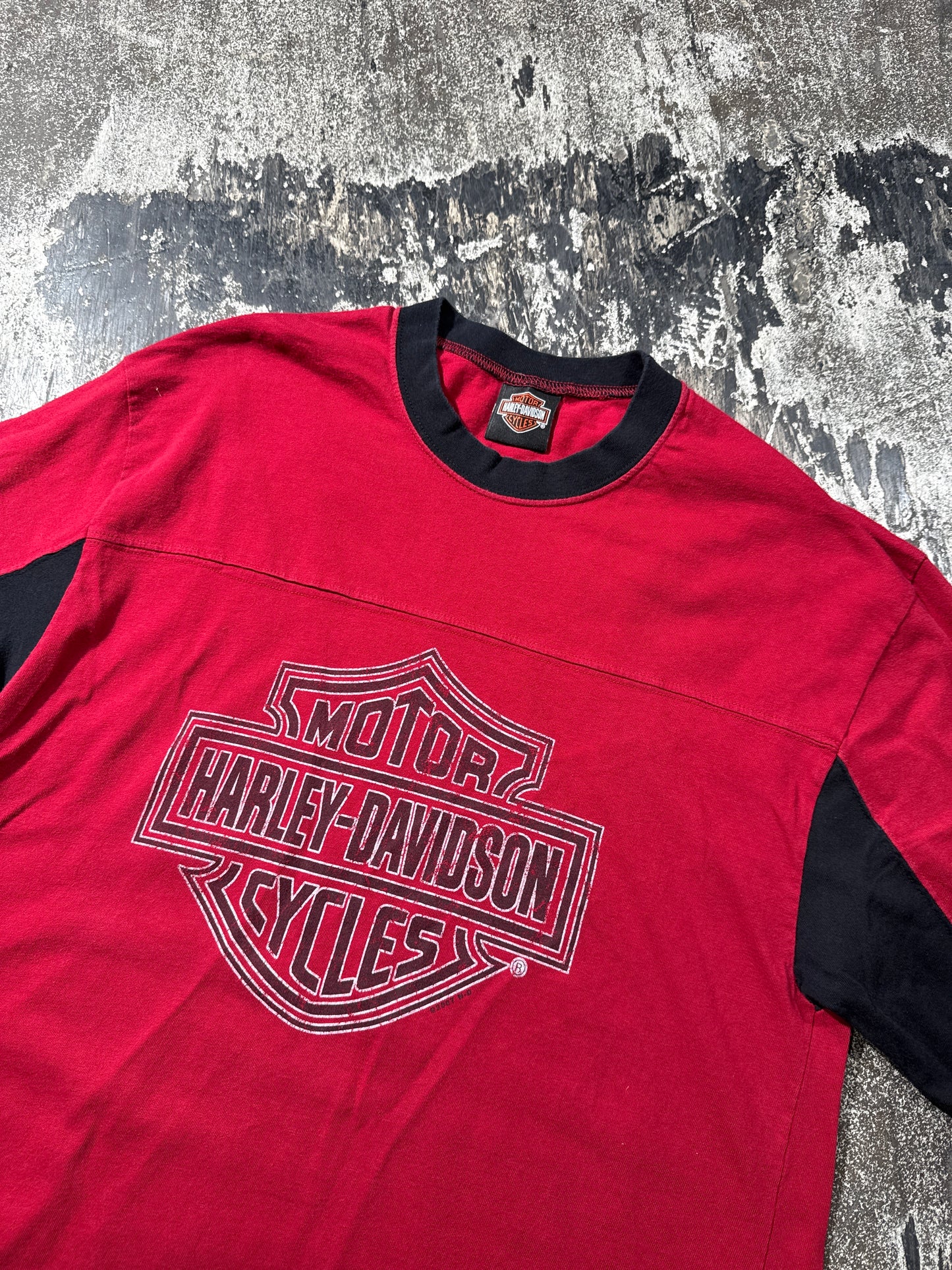 (XL) Red Harley Davidson Longsleeve