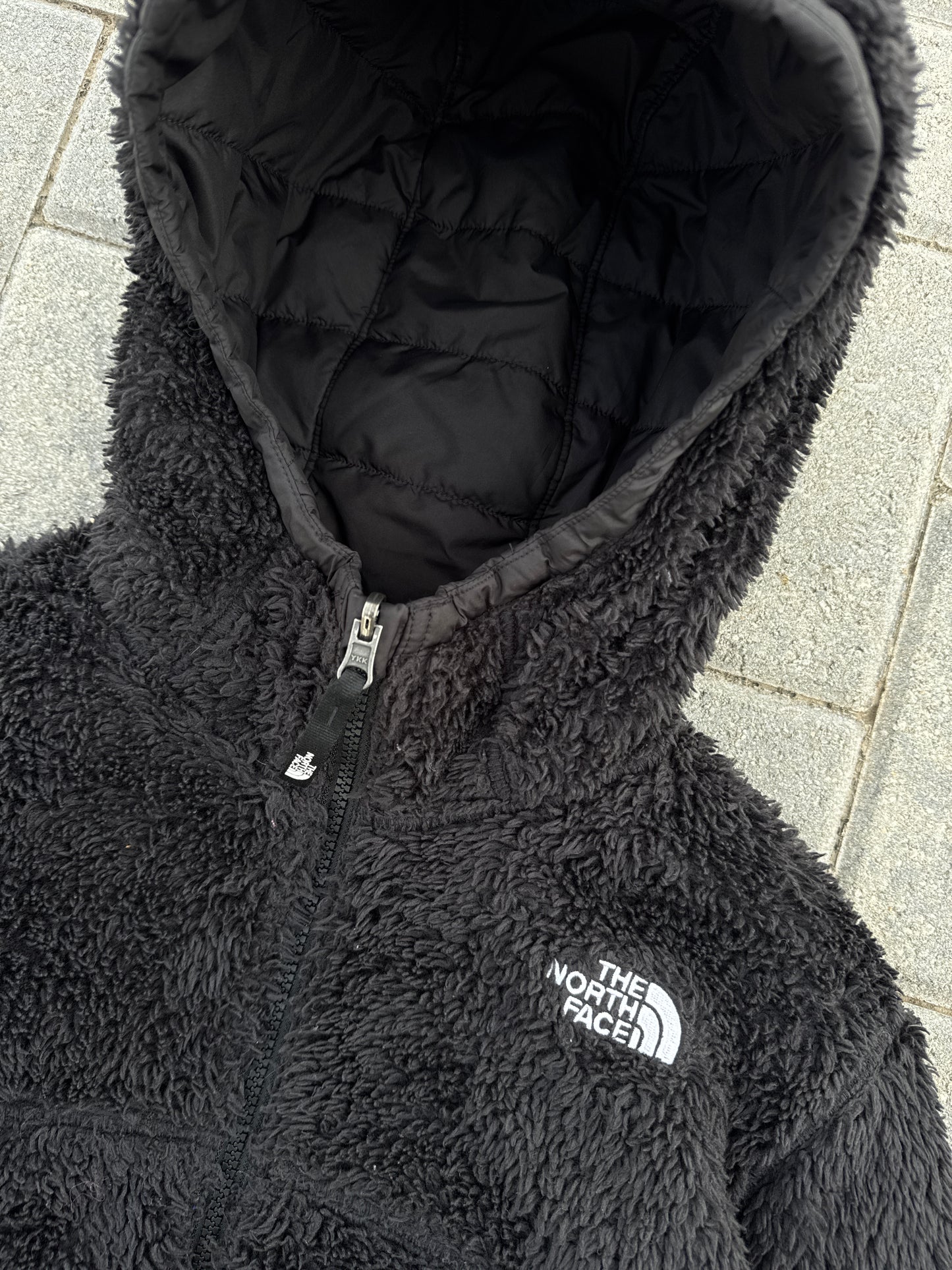 (L) The North Face Puffer Reversible Jacket