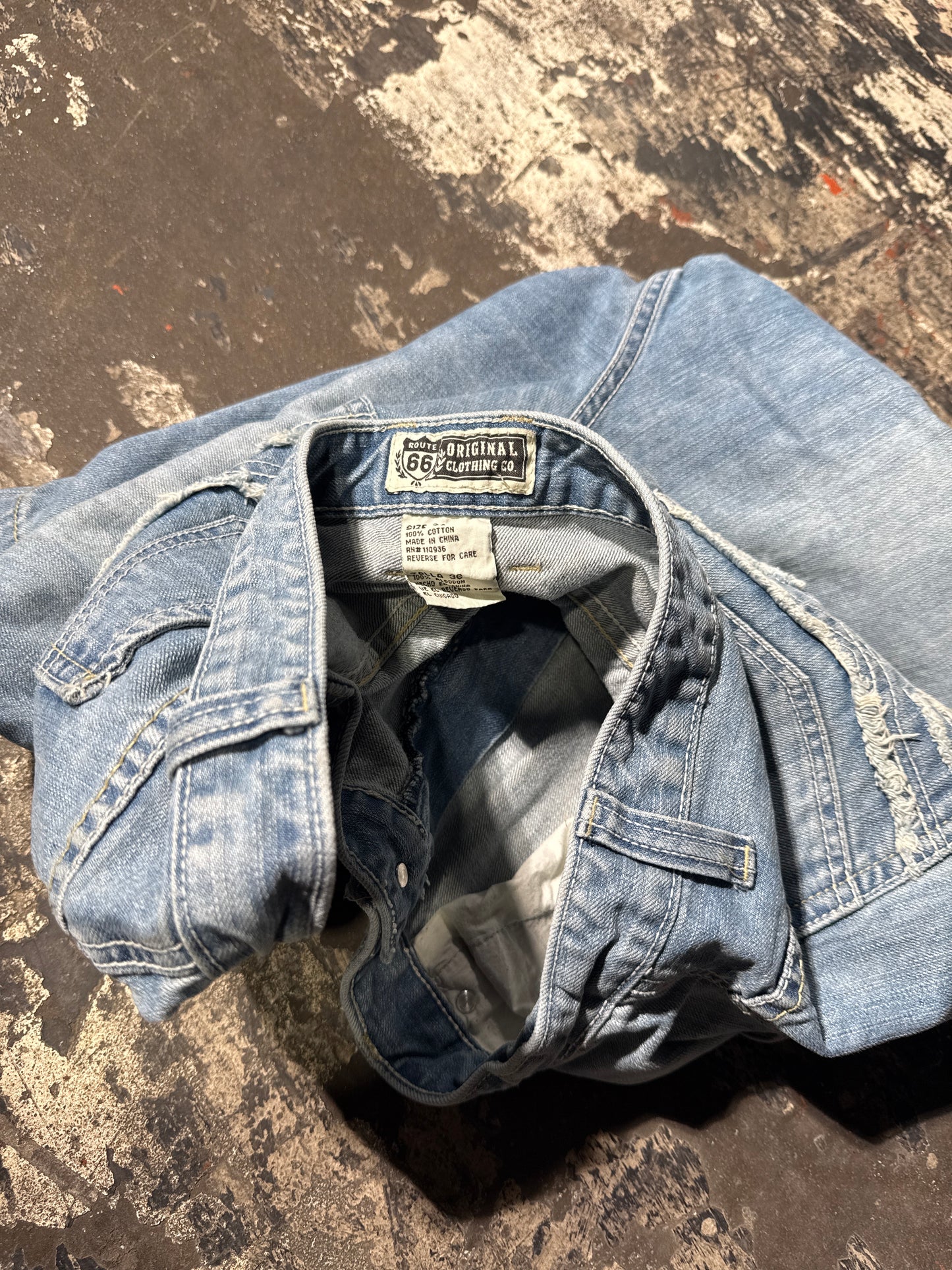 (36) Route 66 Jorts