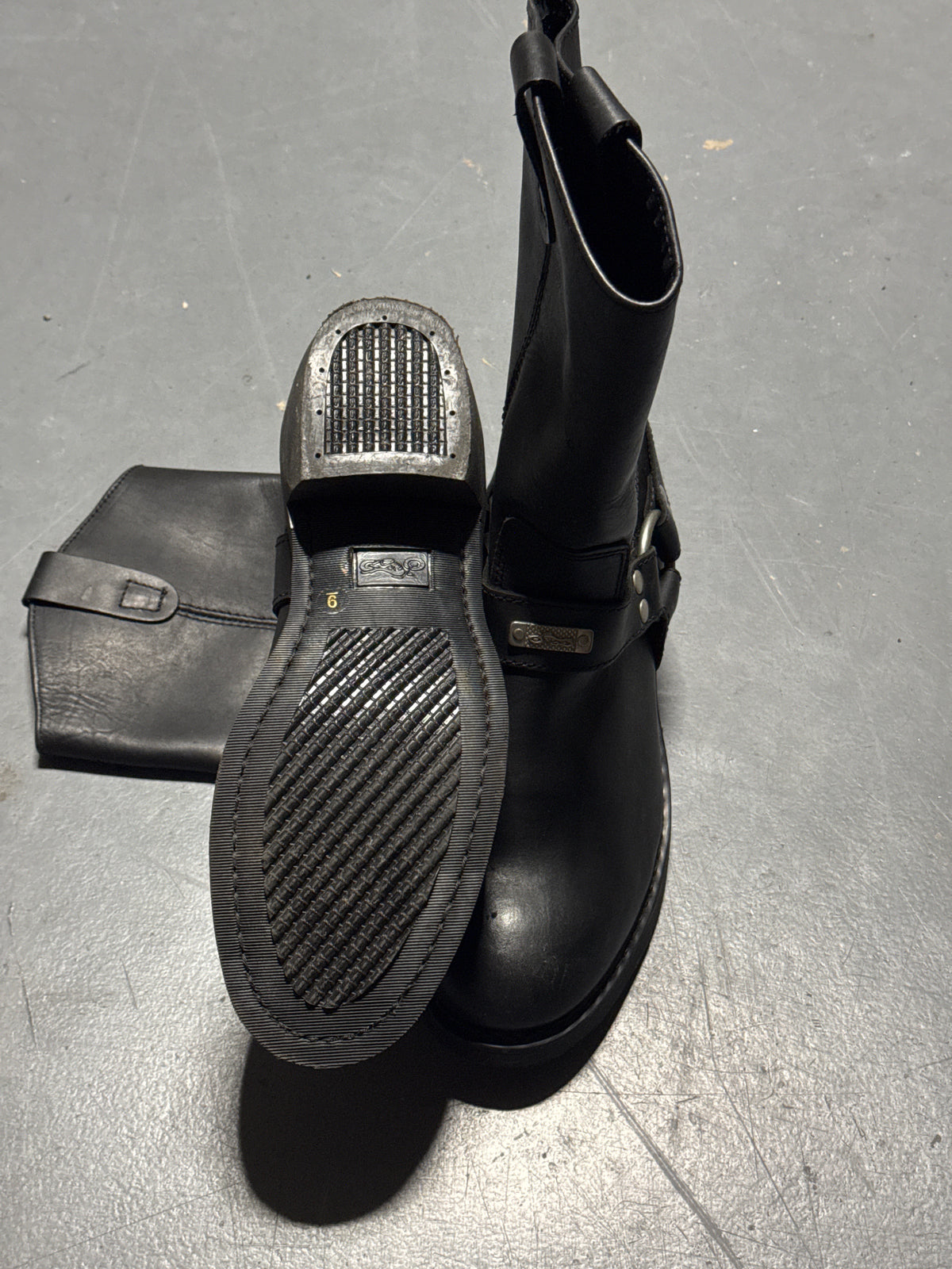 (9) Orange County Biker Boots
