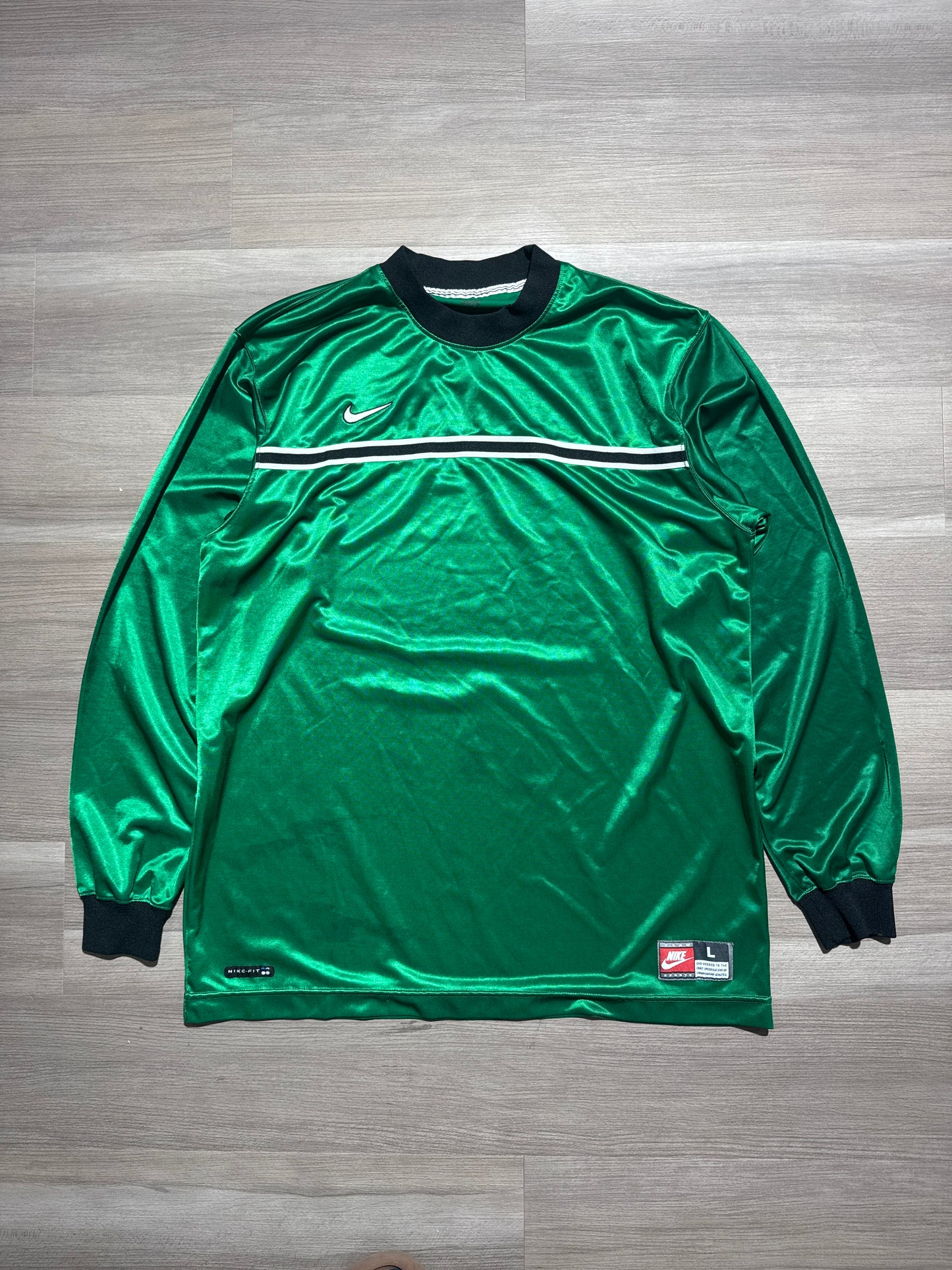 (L) Green Nike Longsleeve