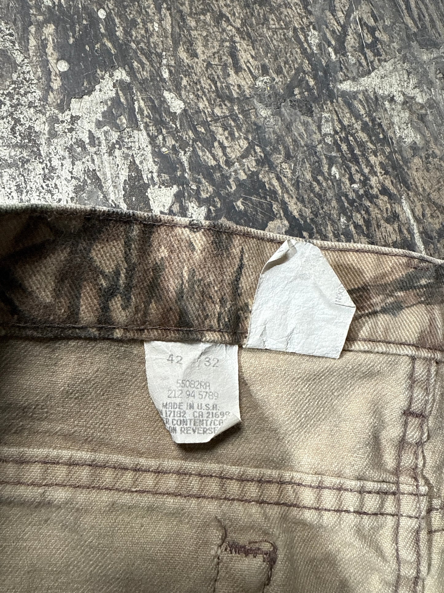 (42x32) Walls Camo Carpenter Pants