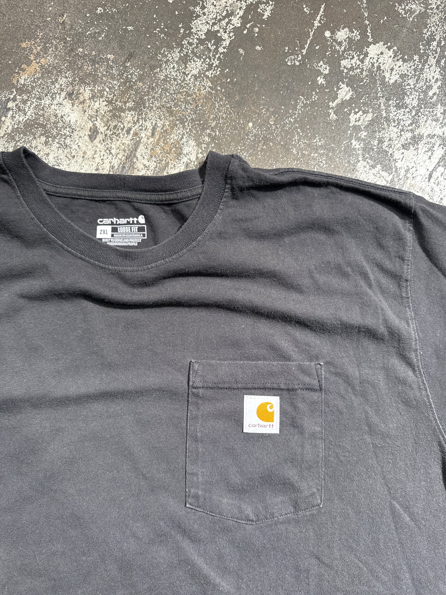 (2XL) Carhartt Pocket Tee
