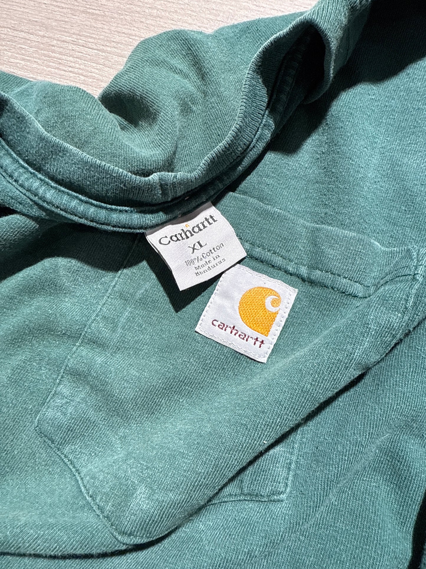 (XL) Green Carhartt Longsleeve