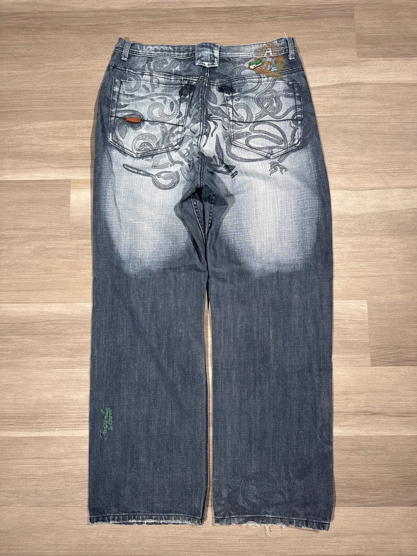 (36x34) Akademiks Loose Denim RN.0100964