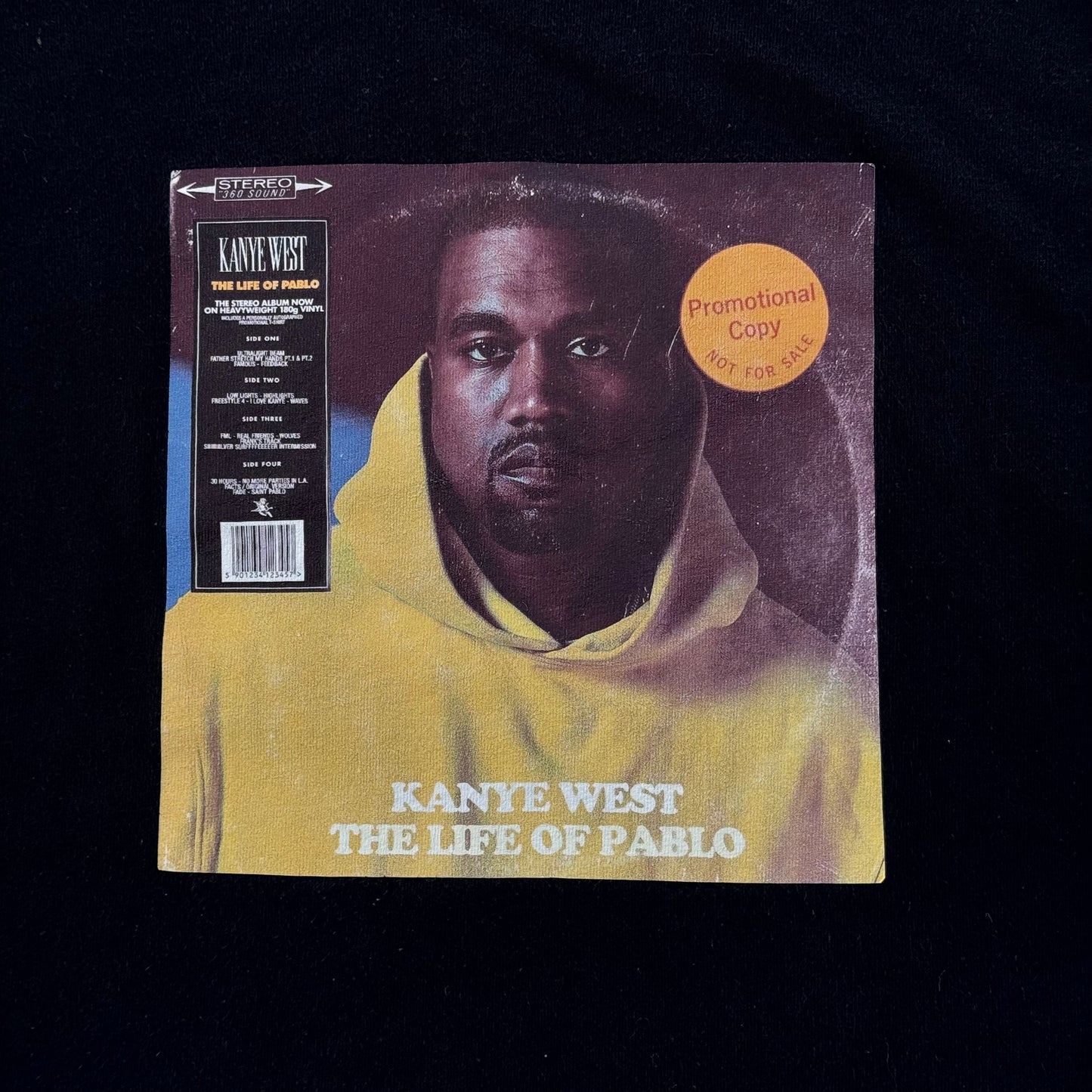 (L) Kanye West “Life of Pablo” Tee