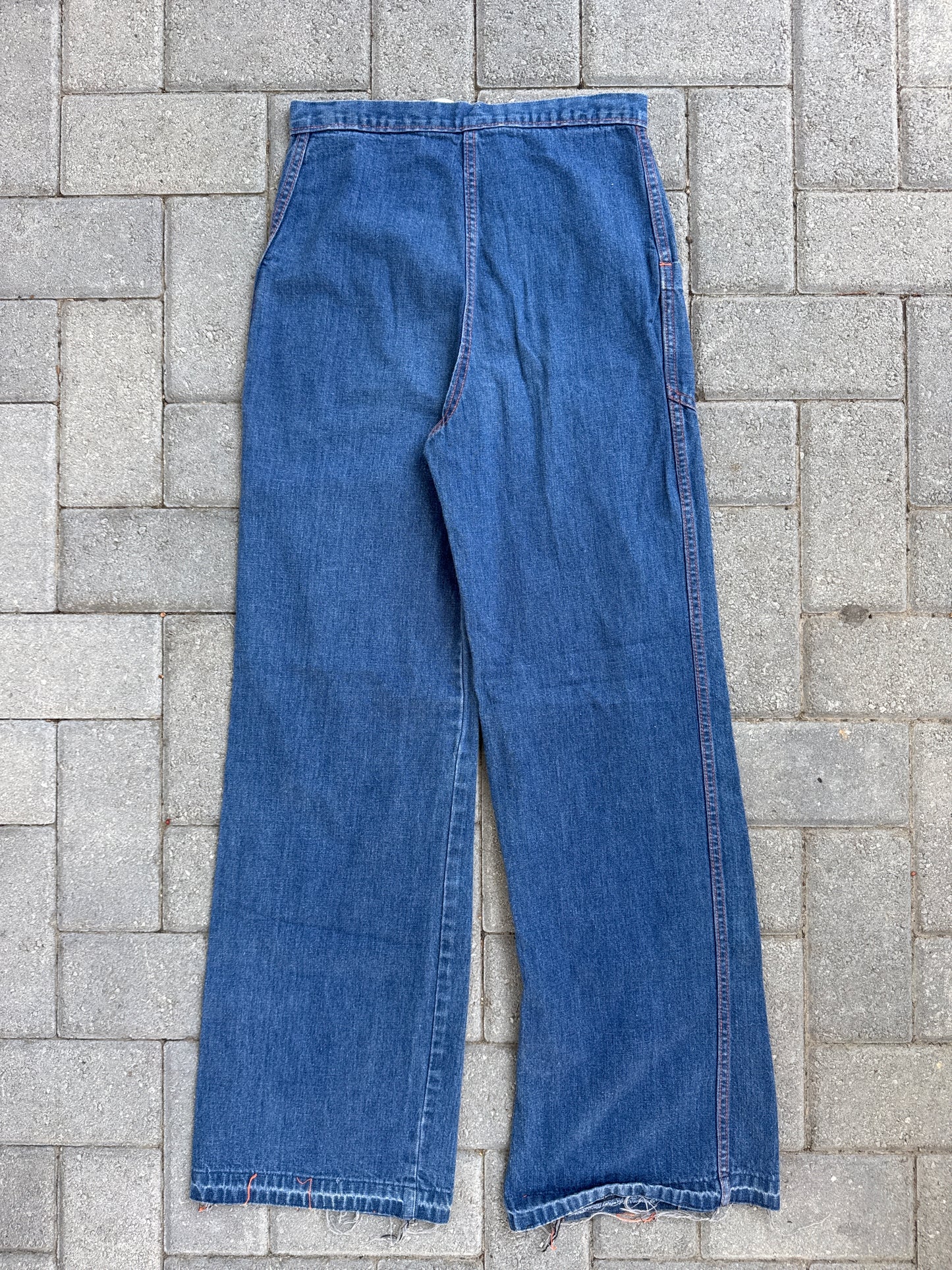 (25x30) Vintage 70s Remington Express Women Denim Pants