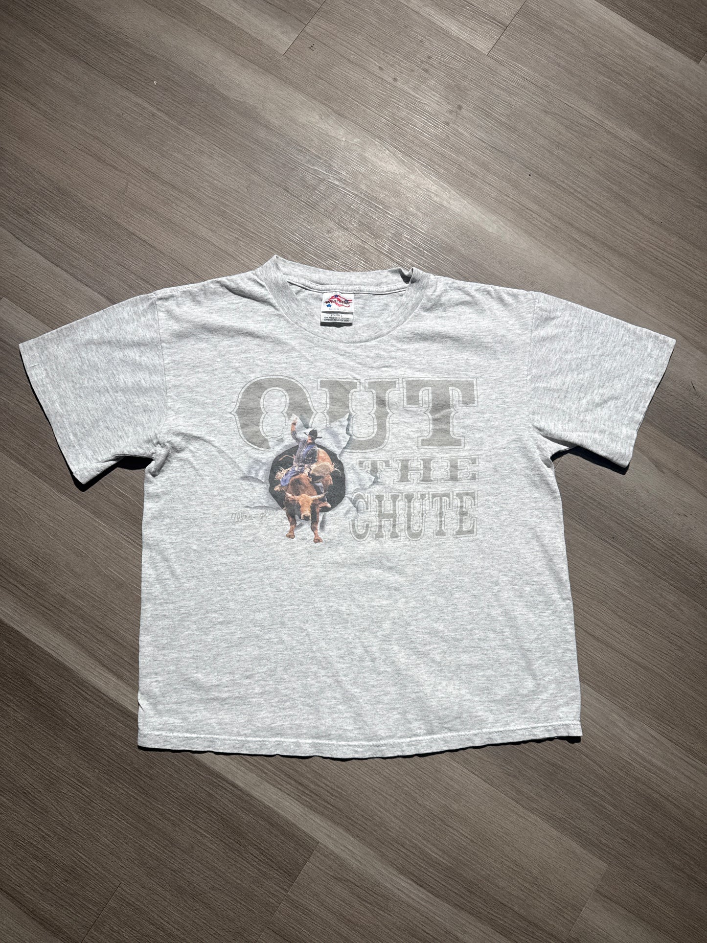(XS) Wrangler Cut The Chute Tee