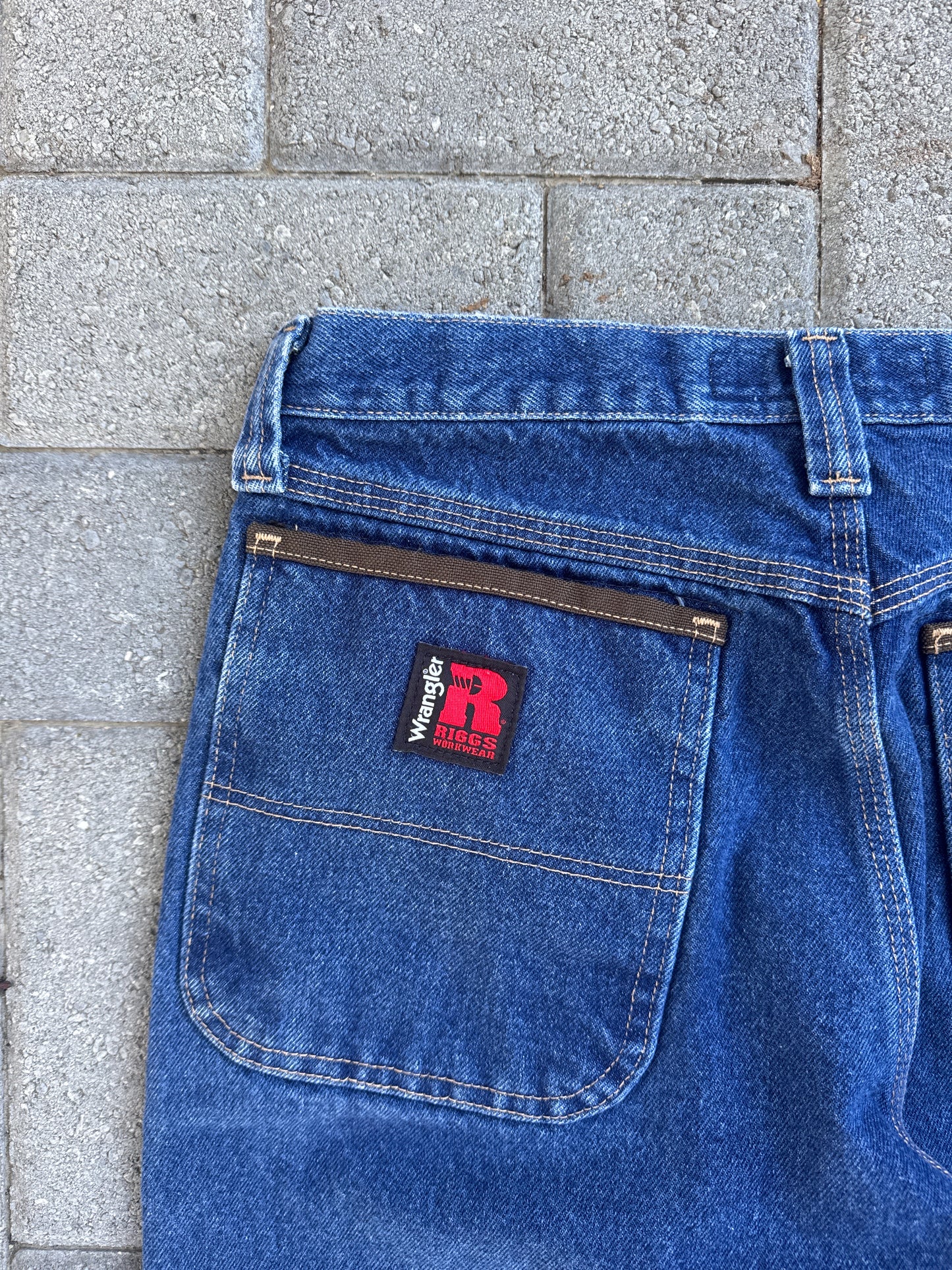 (32x34) Wrangler Riggs Carpenter Denim Pants