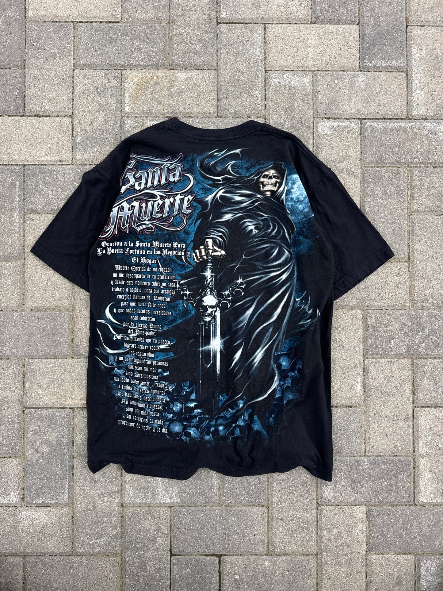 (L) Santa Muerte 00s Tee