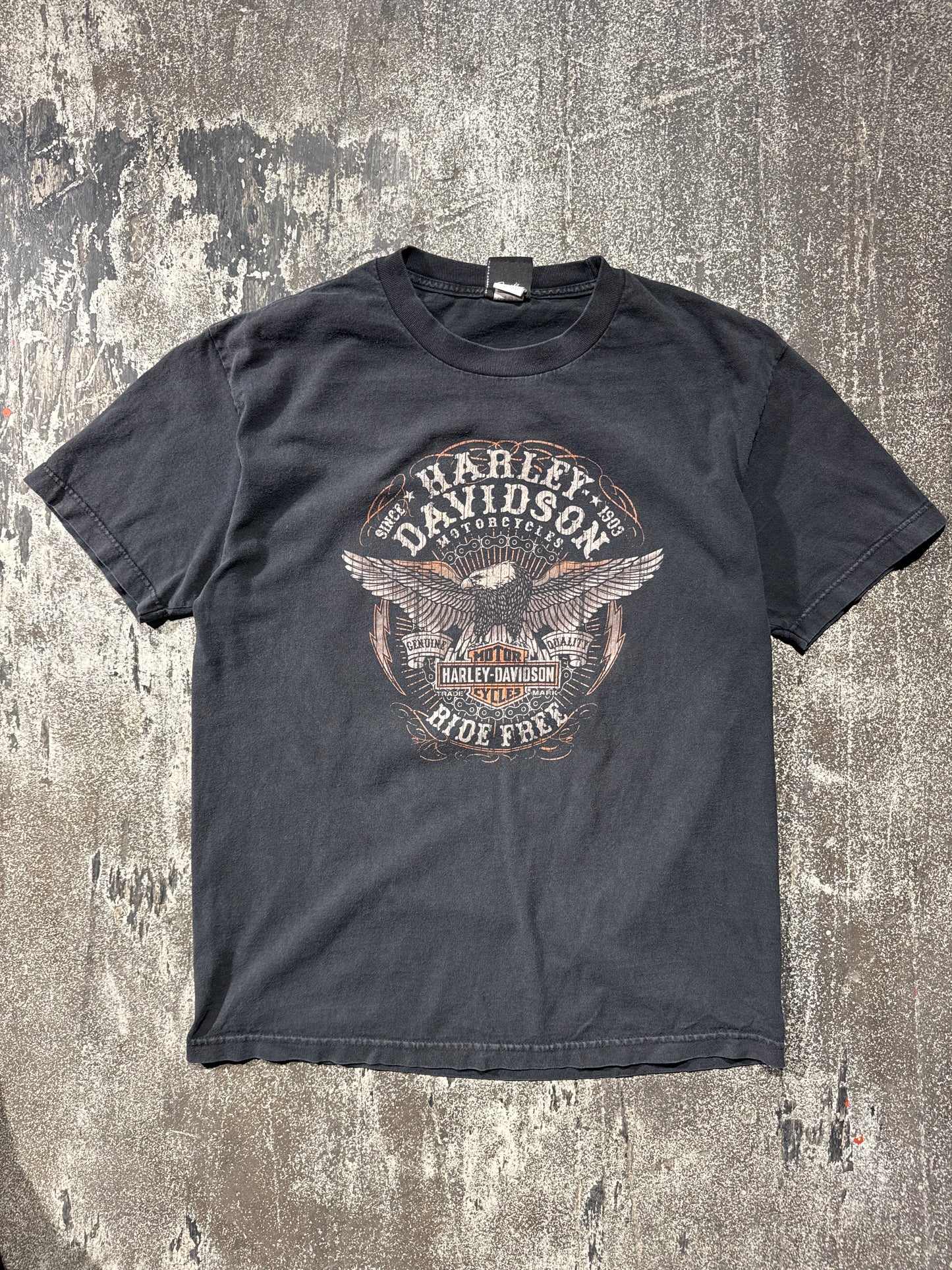 (L) Black Harley Davidson “North Carolina” Tee