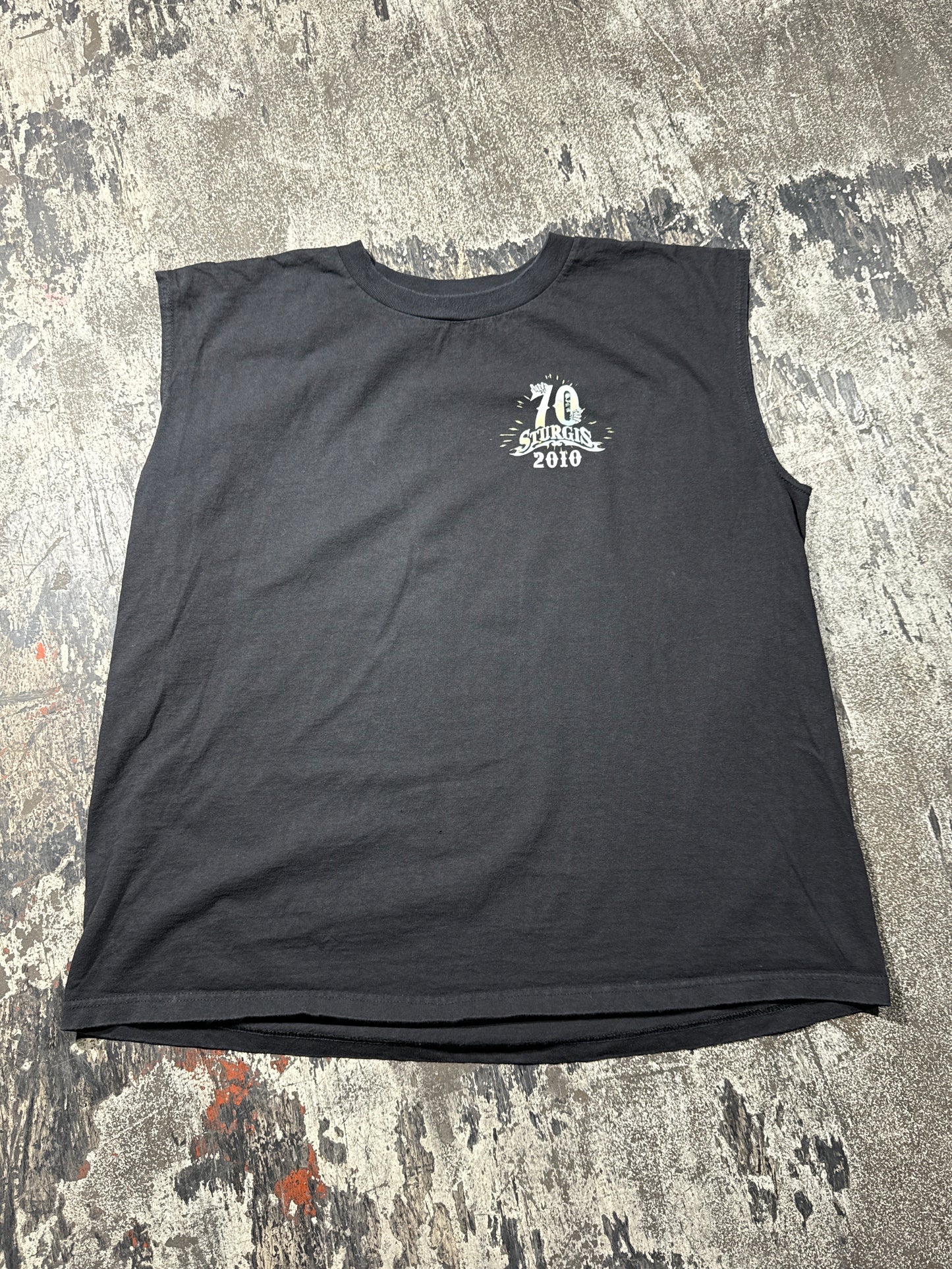 (XXL) Black Sturgis Rally 70th Annual Tank Top