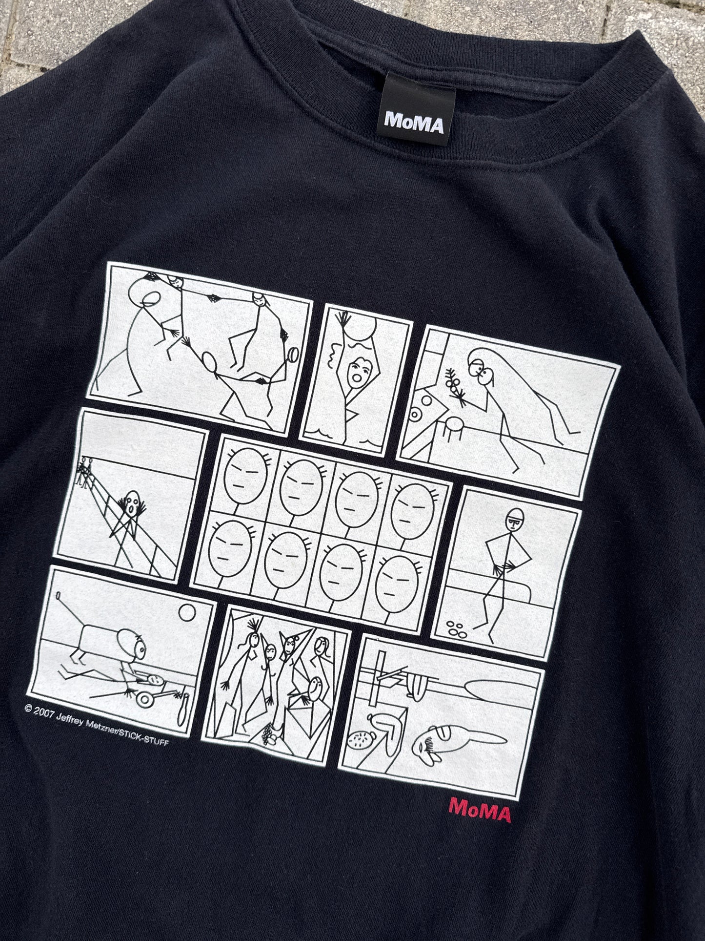 (L) MoMA Stick Stuff 00s Tee