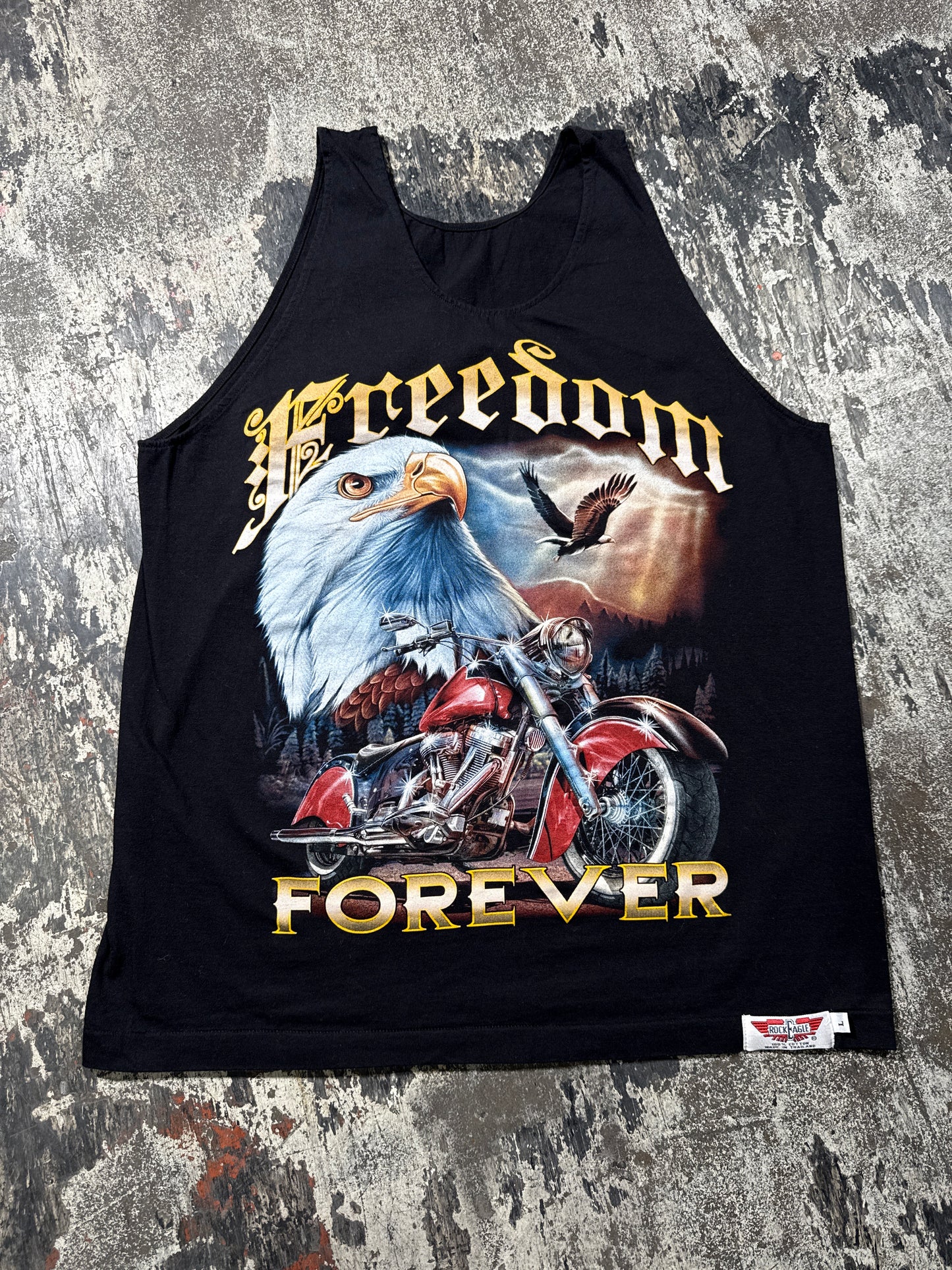 (L) Freedom Forever Tank Top