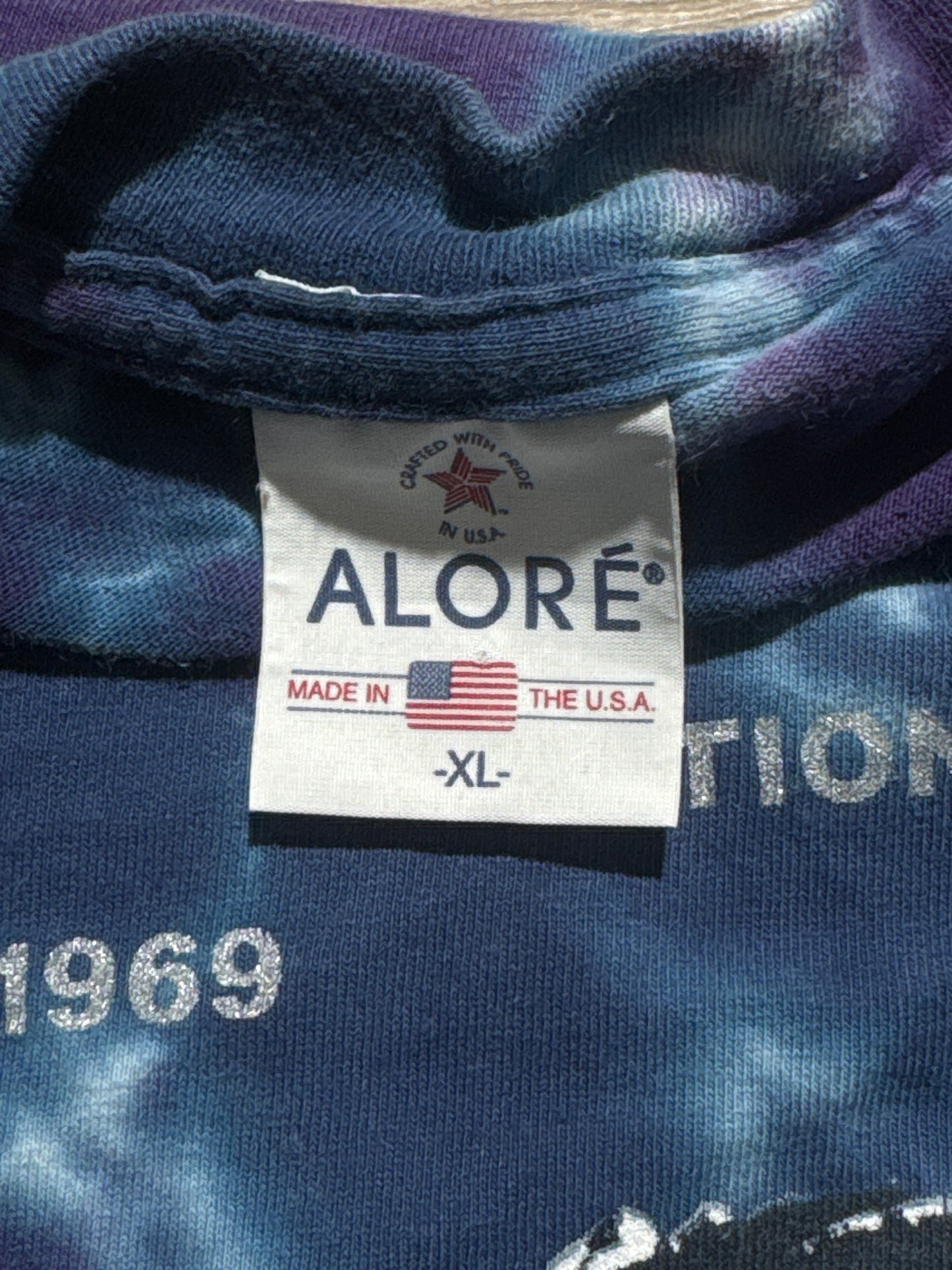 (XL) Vintage NASA Apollo 11 First Moon Landing Tie Dye Tee