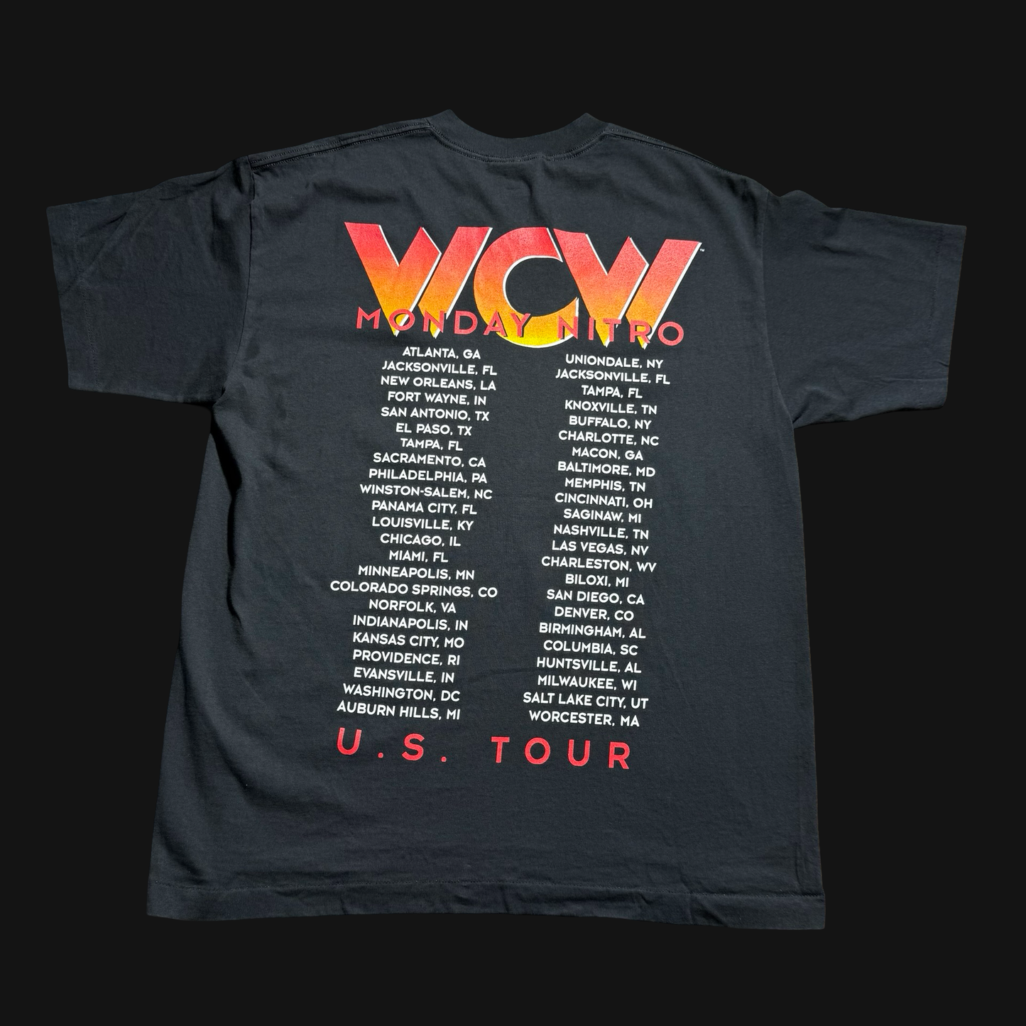 (XL) 90s WCW Monday Nitro U.S Tour