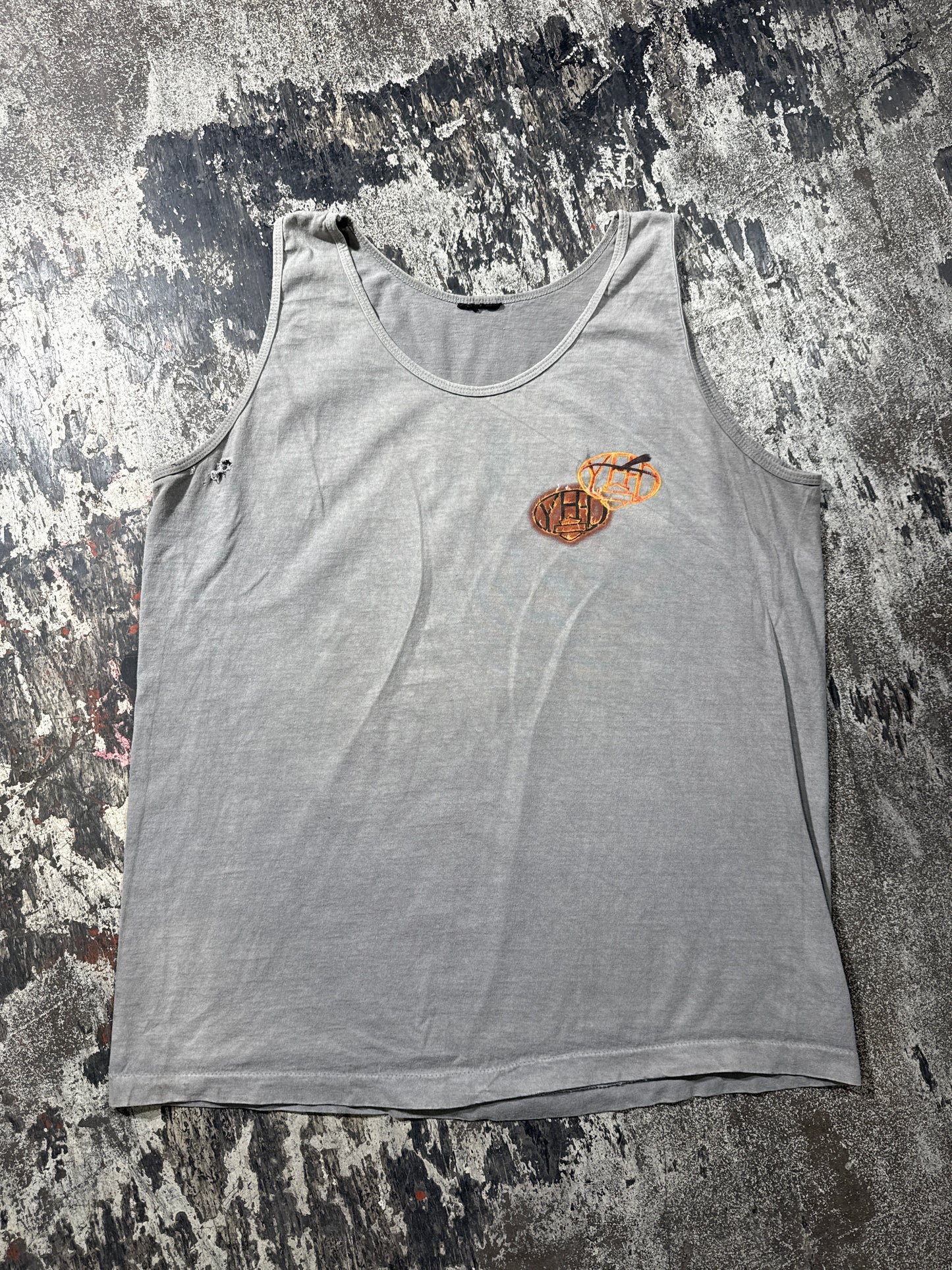 (XXL) 90s Grey Harley Davidson “Bozeman, Montana” Tank Top