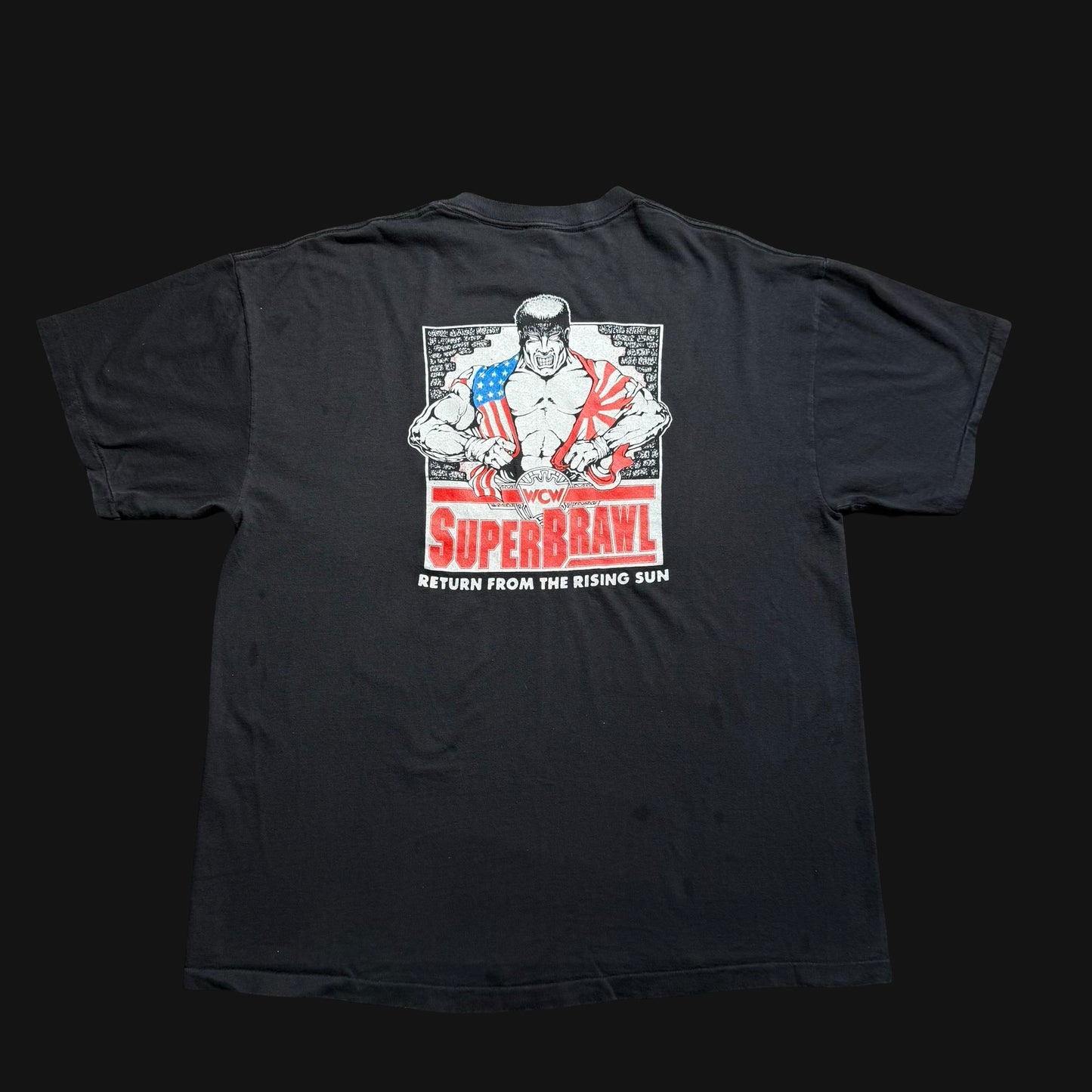 (L) 90s WCW SuperBrawl Official Crew Tee