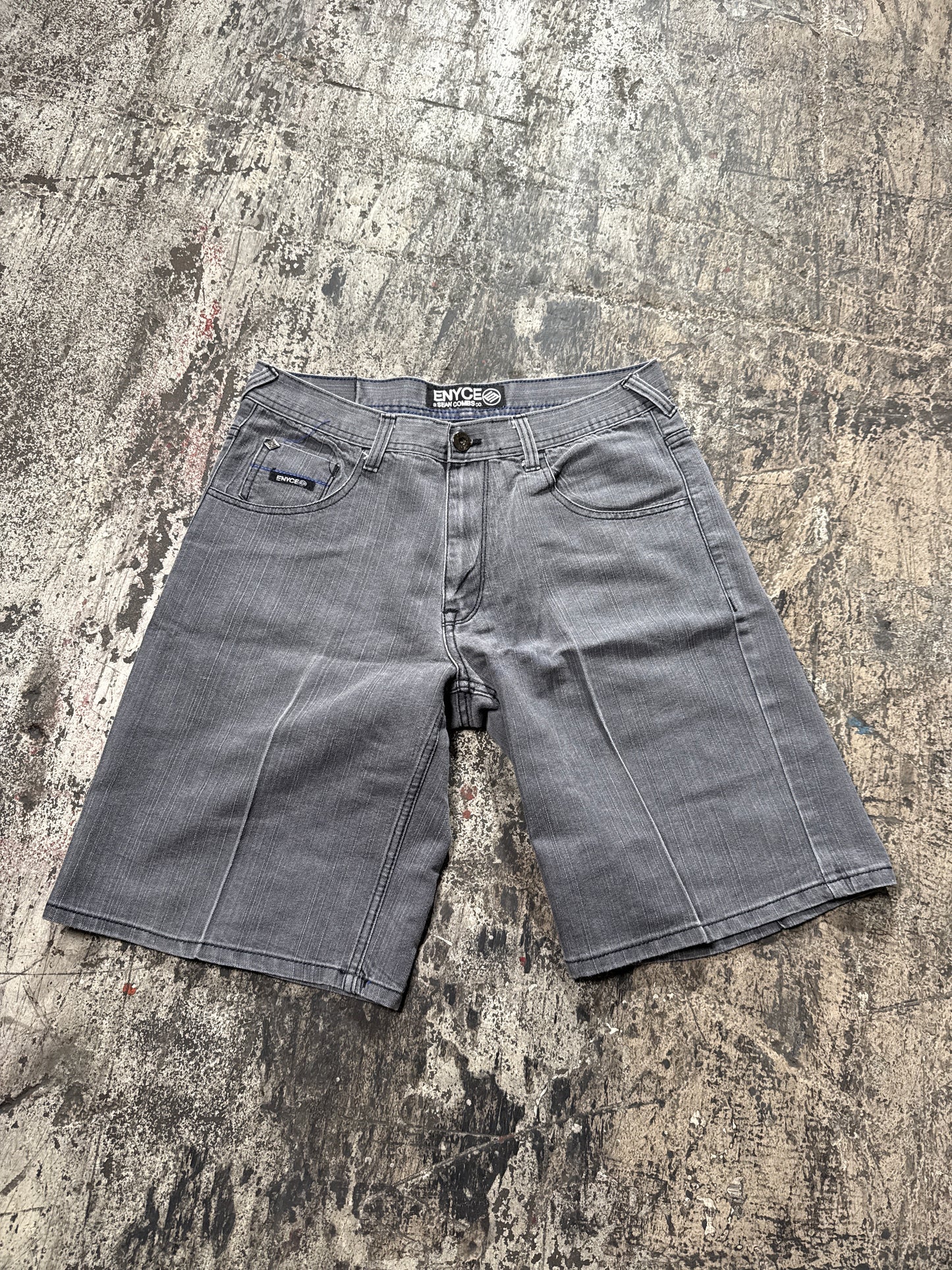 (36) Y2K ENYCE Faded Shorts