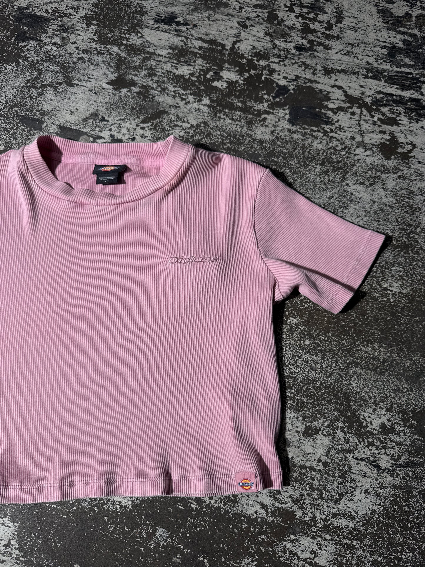 (S) Pink Dickies Cotton Tee