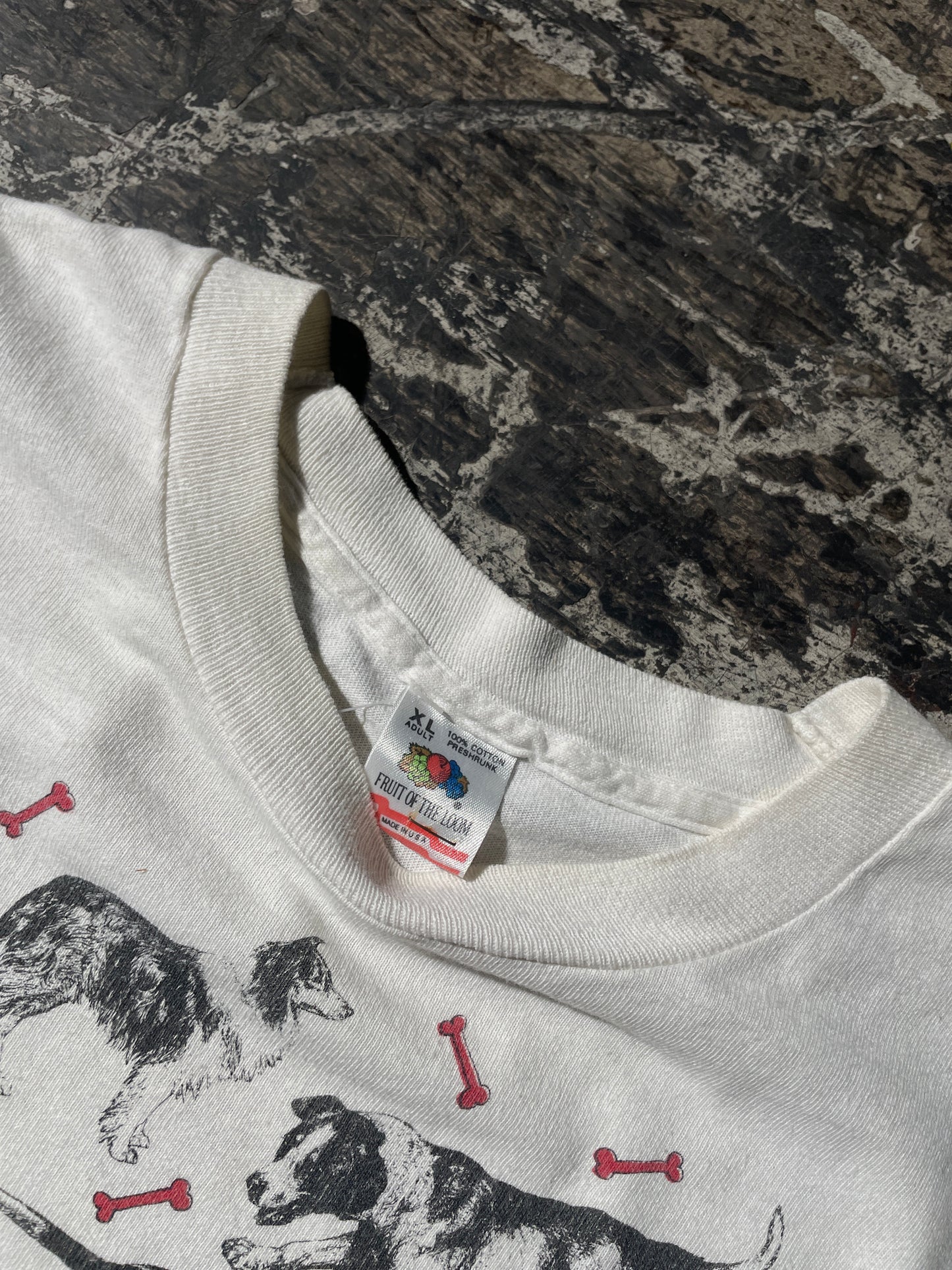 (XL) D is for Dog Vintage Tee