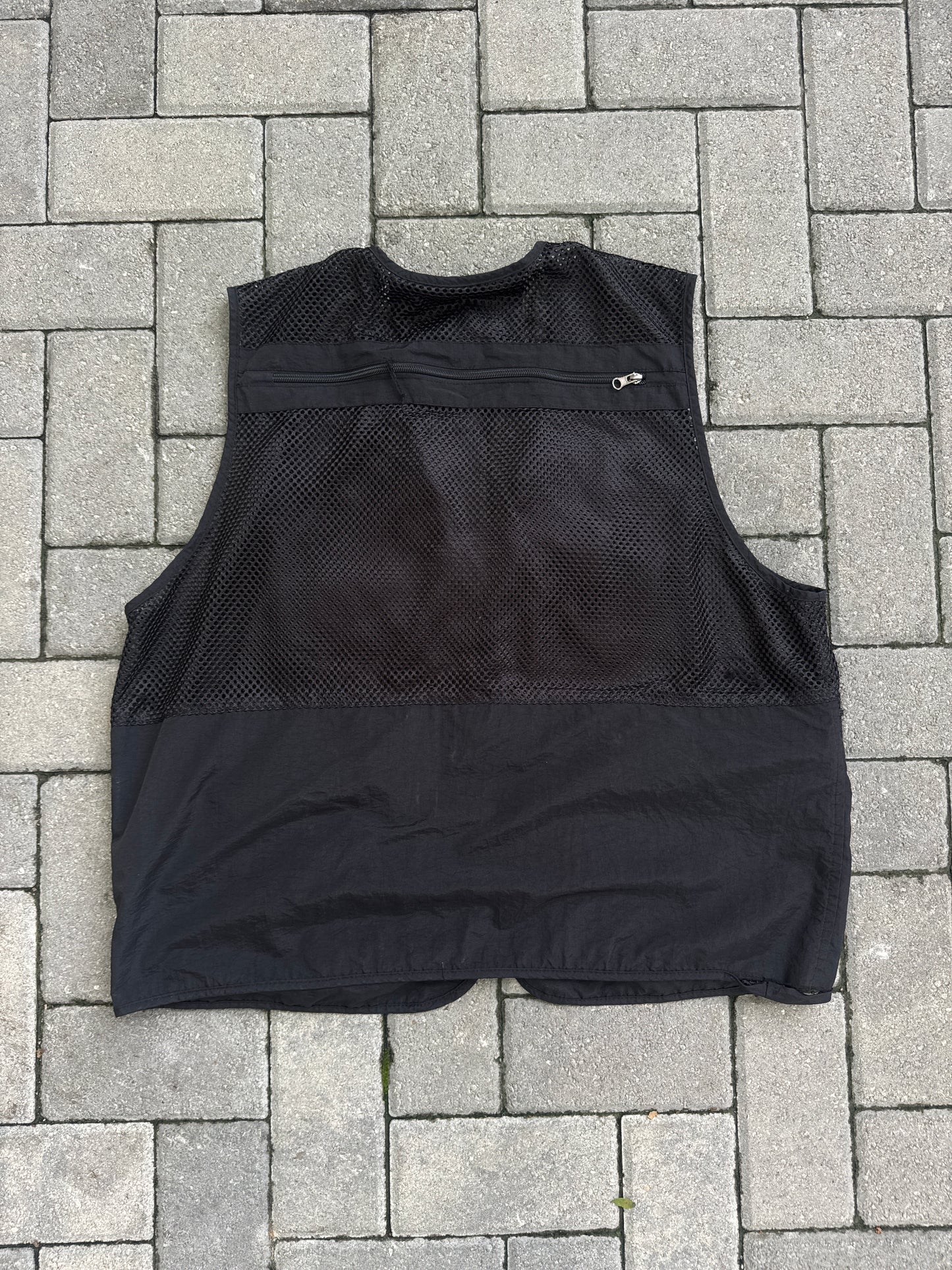 (2XL) Mesh Multi Pocket Vest