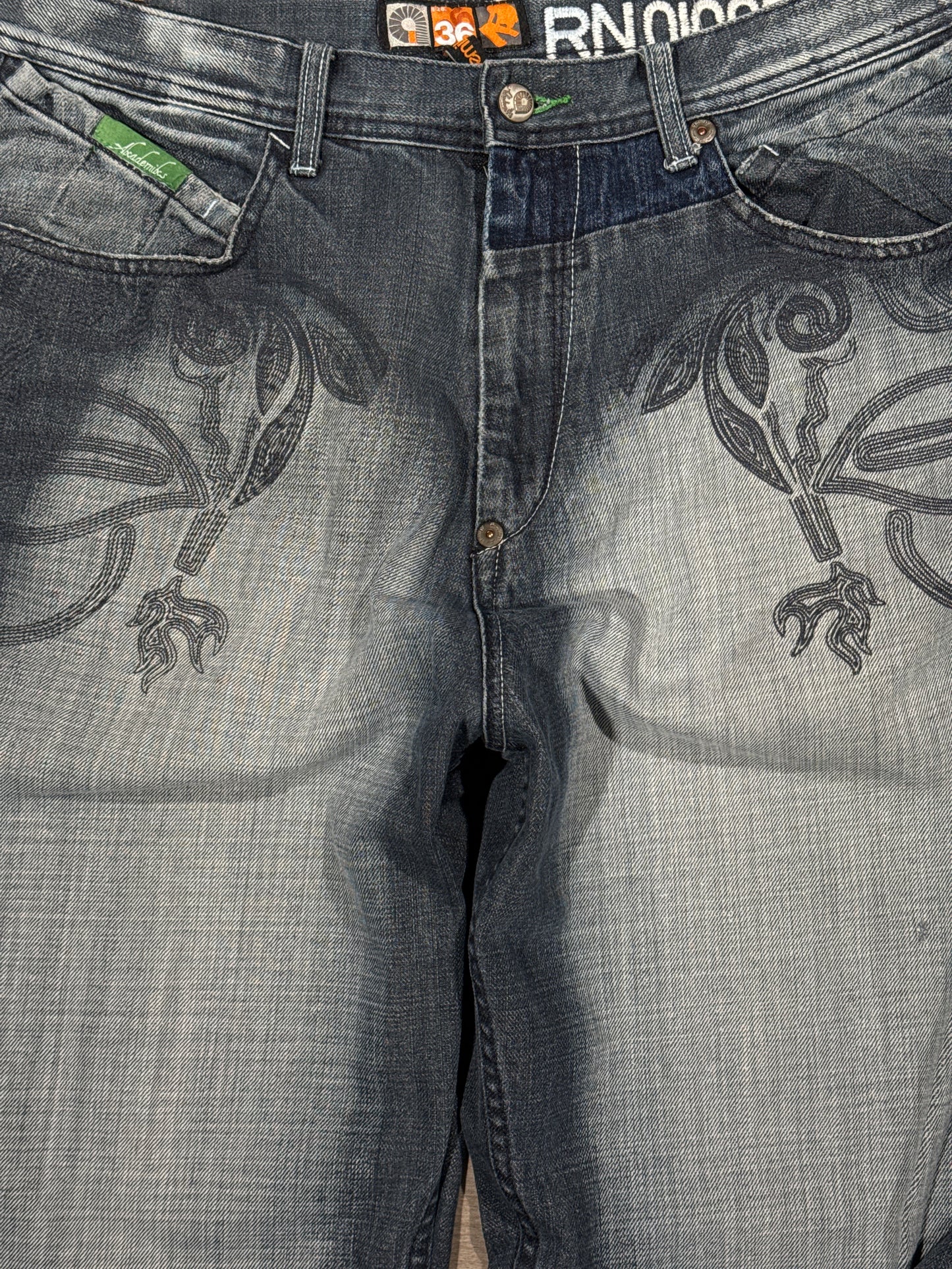 (36x34) Akademiks Loose Denim RN.0100964