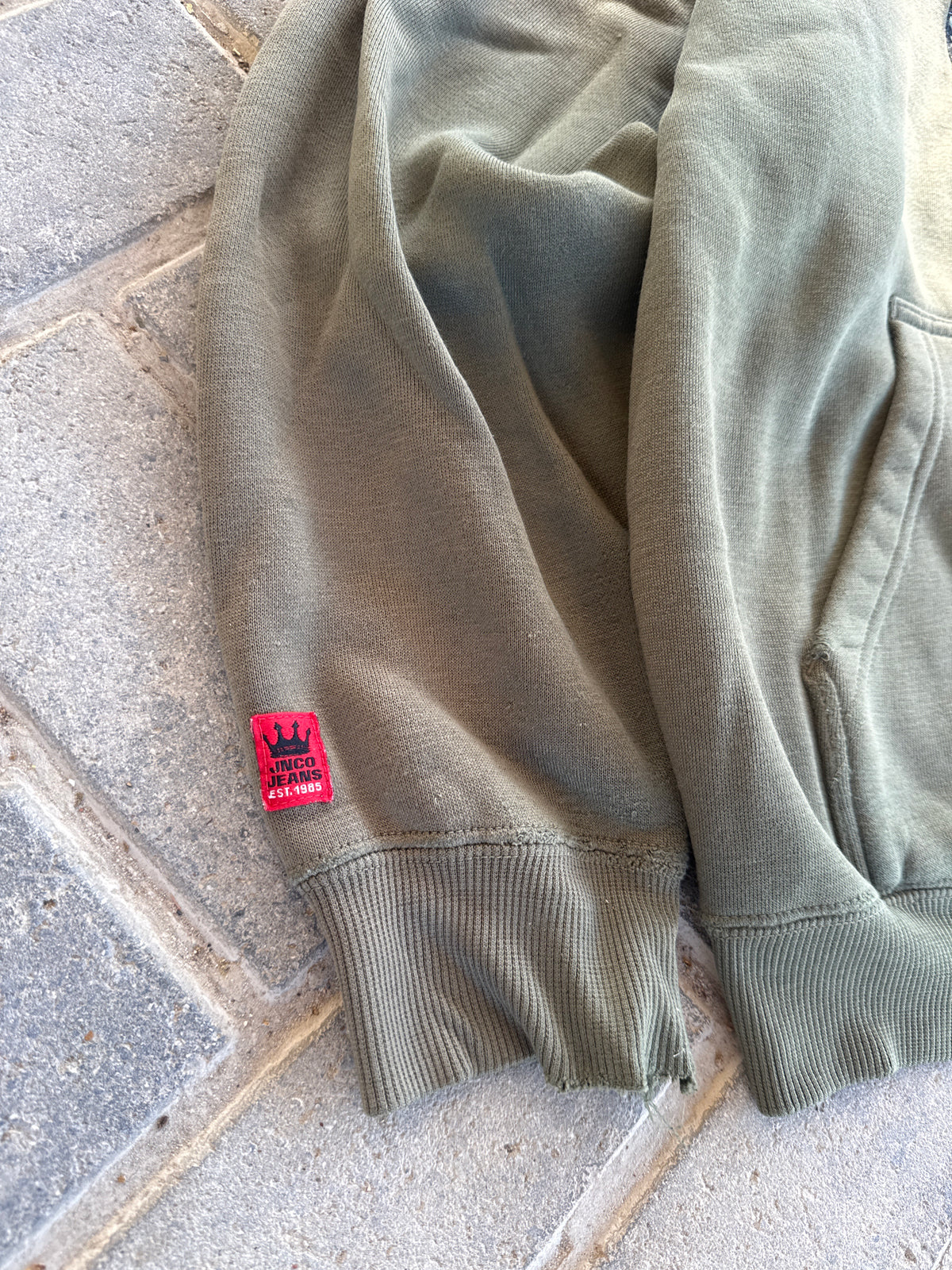 (L) Green Y2K JNCO Hoodie