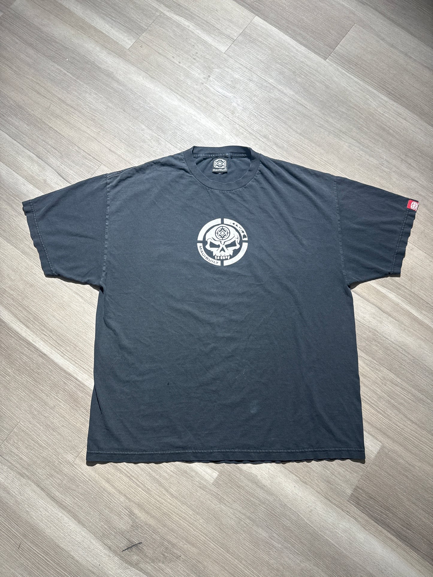 (XL) Y2K Maui Built Skull Tee