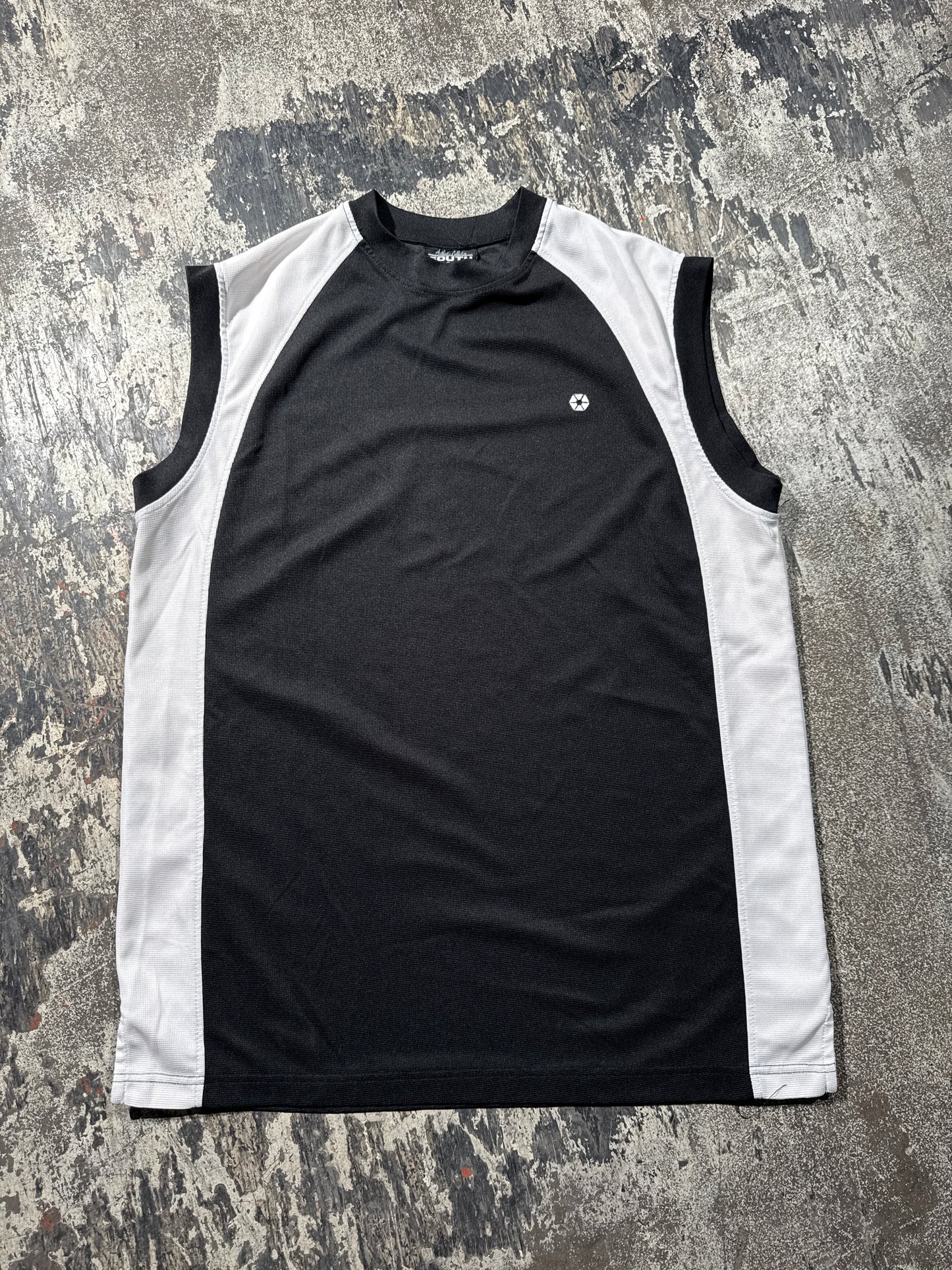 (L) SouthPole Cutoff Athletic Shirt