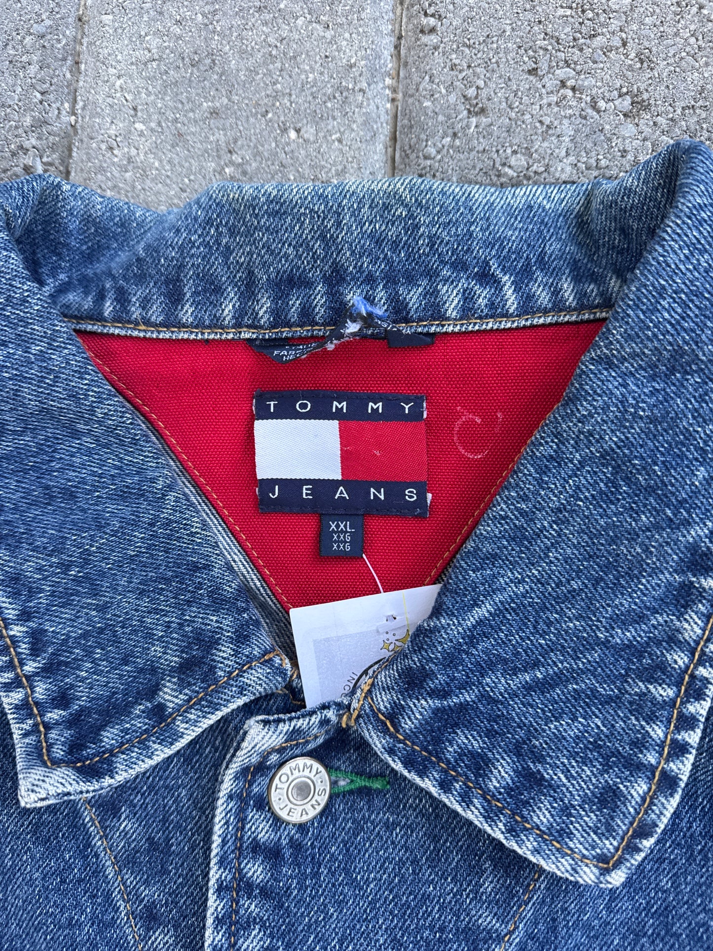 (XXL) Vintage Tommy Jeans Denim Jacket
