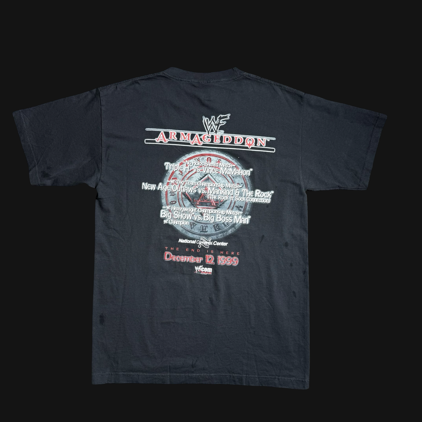 (L) 99’ Triple H Armageddon Wrestling Tee