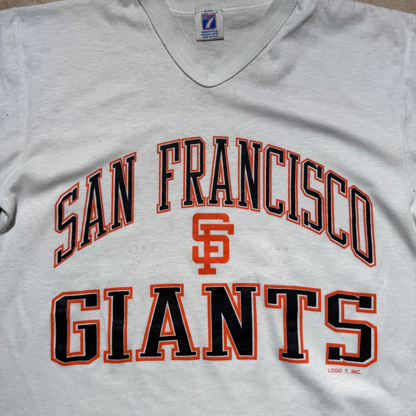 (M) Vintage Logo 7 San Francisco Giants