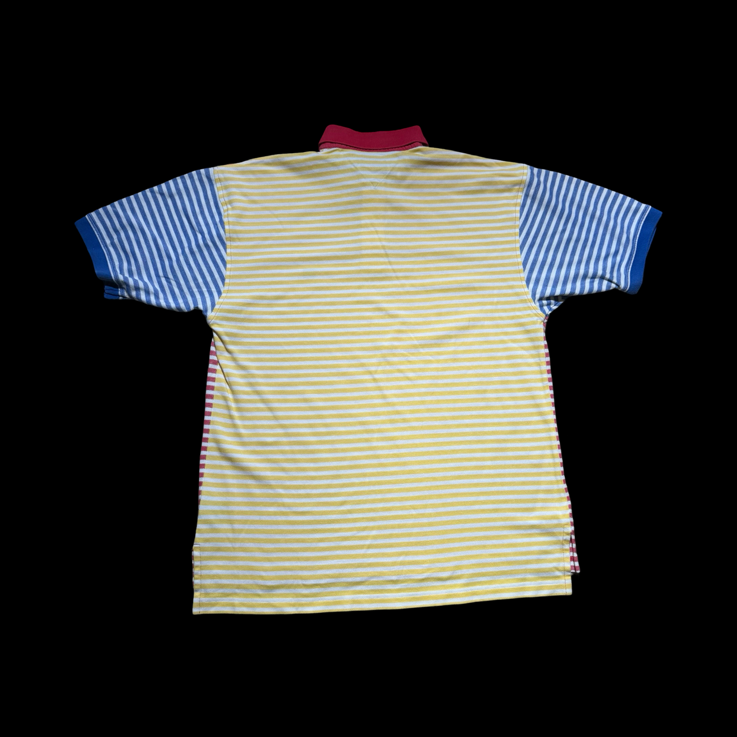 (L) Tommy Hilfiger Striped Collard Shirt