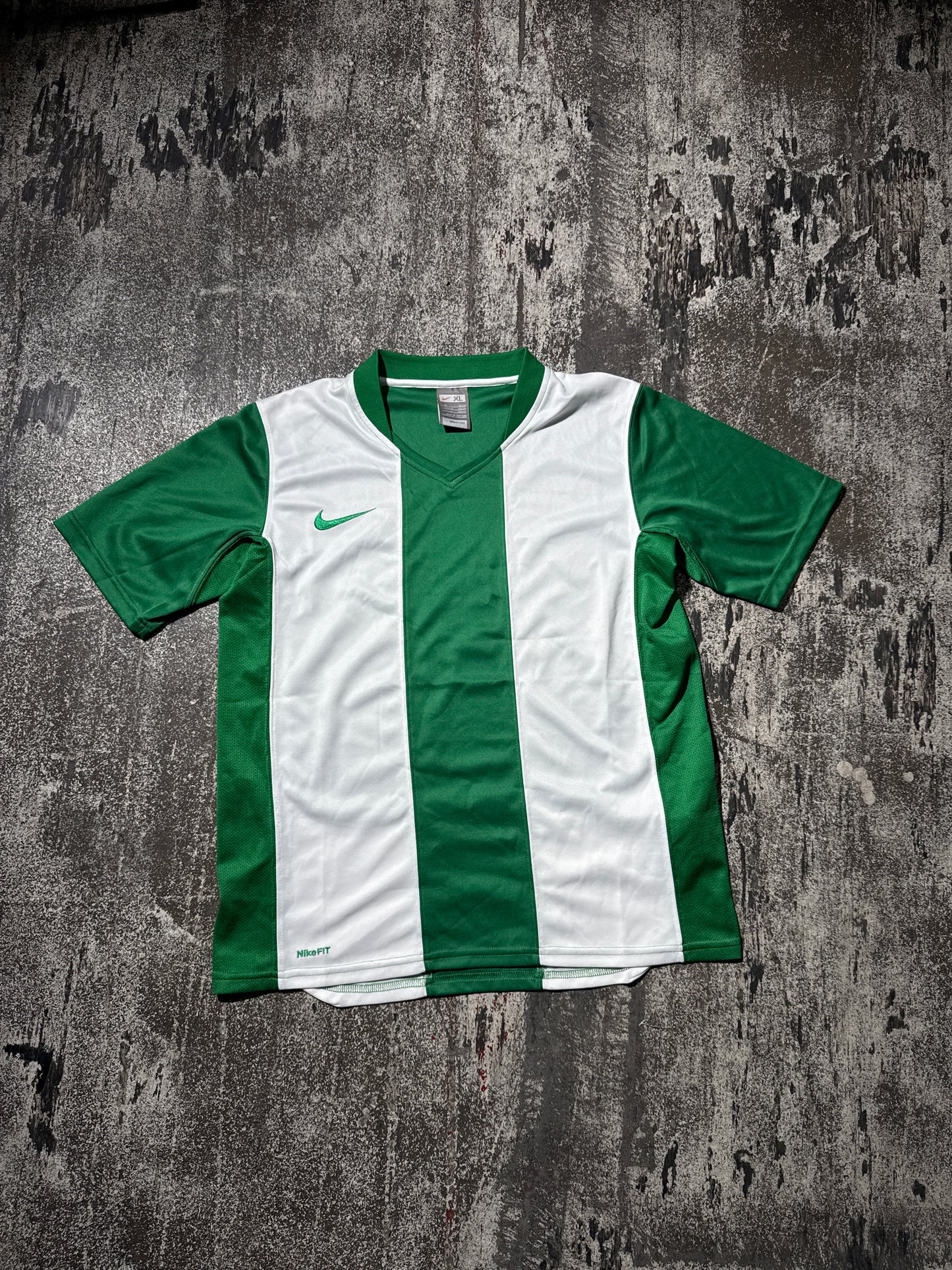 (S) Green & White Nike Jersey
