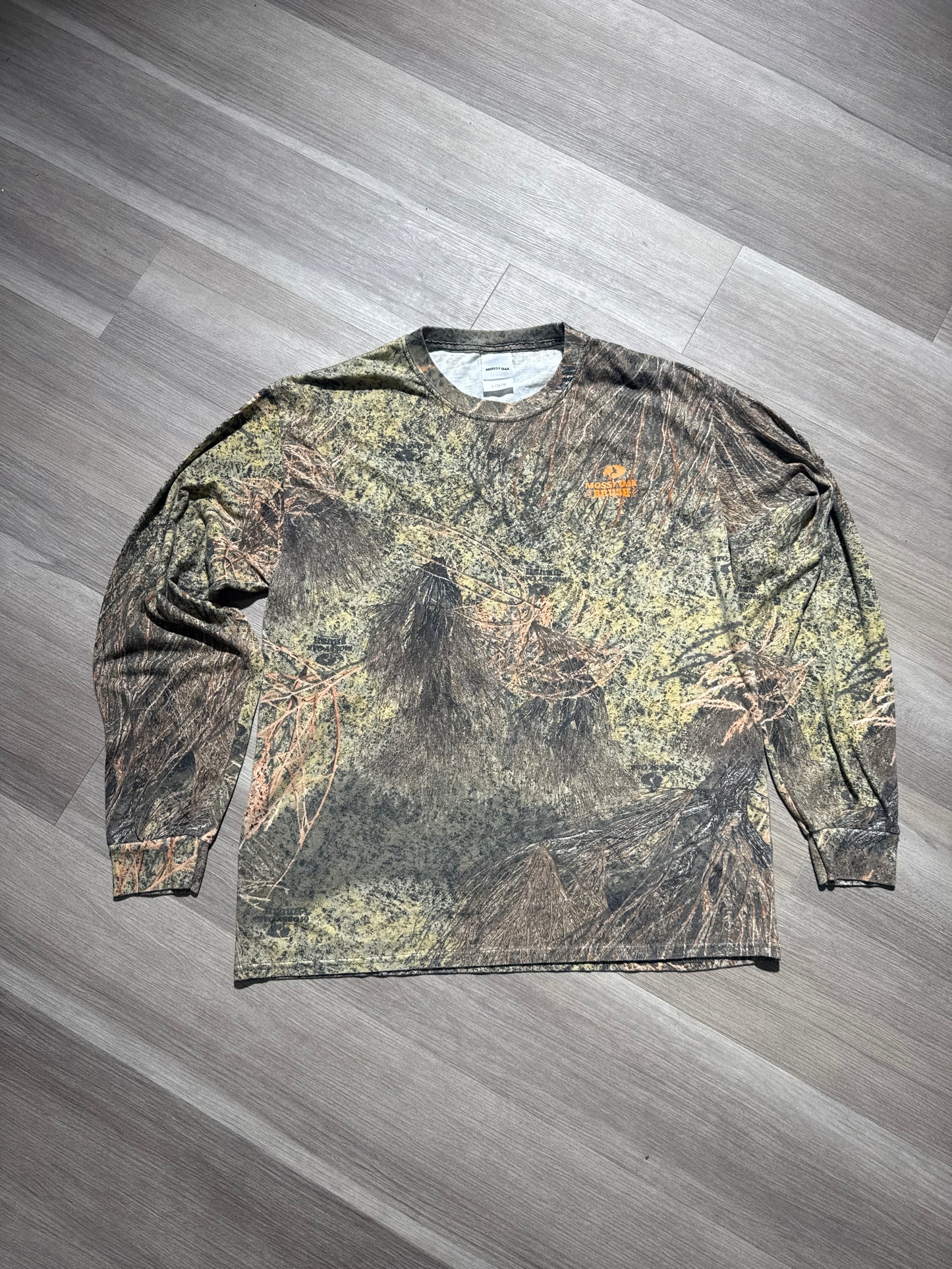 (L) Mossy Oak Camo Longsleeve