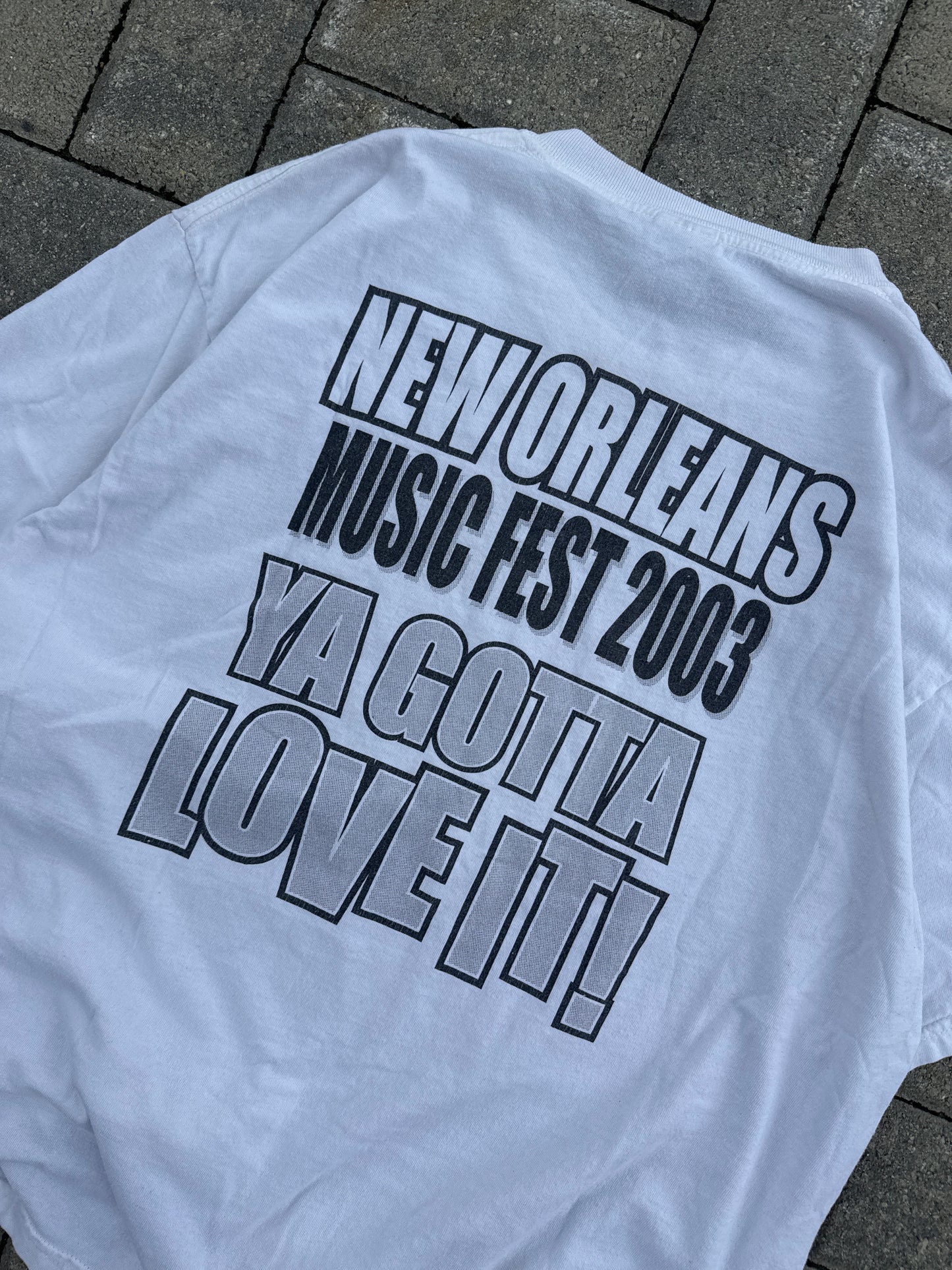 (XL) New Orleans Music Festival 00s Tee