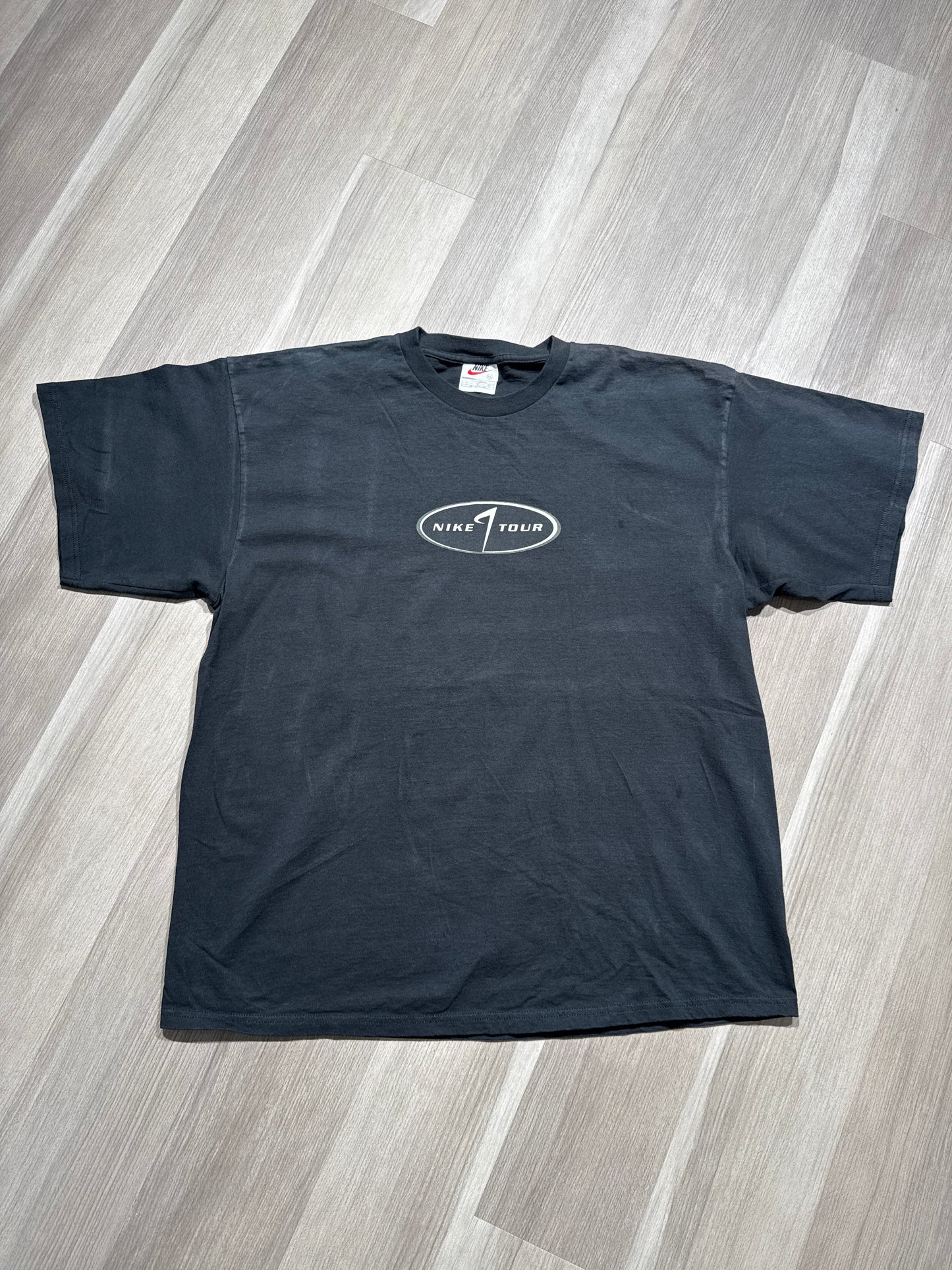 (XL) 90s Nike Black Golf Tour Tee