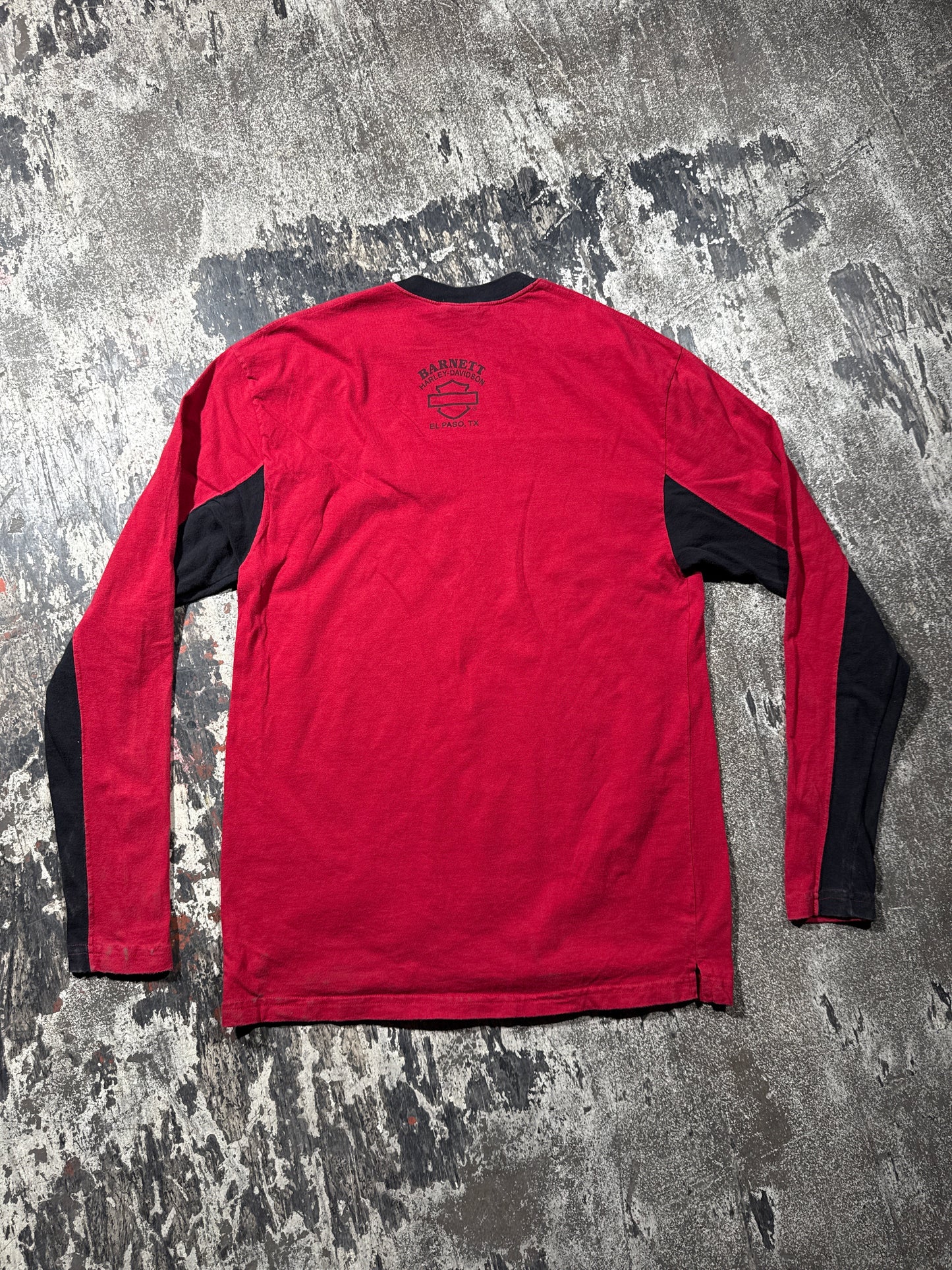 (XL) Red Harley Davidson Longsleeve