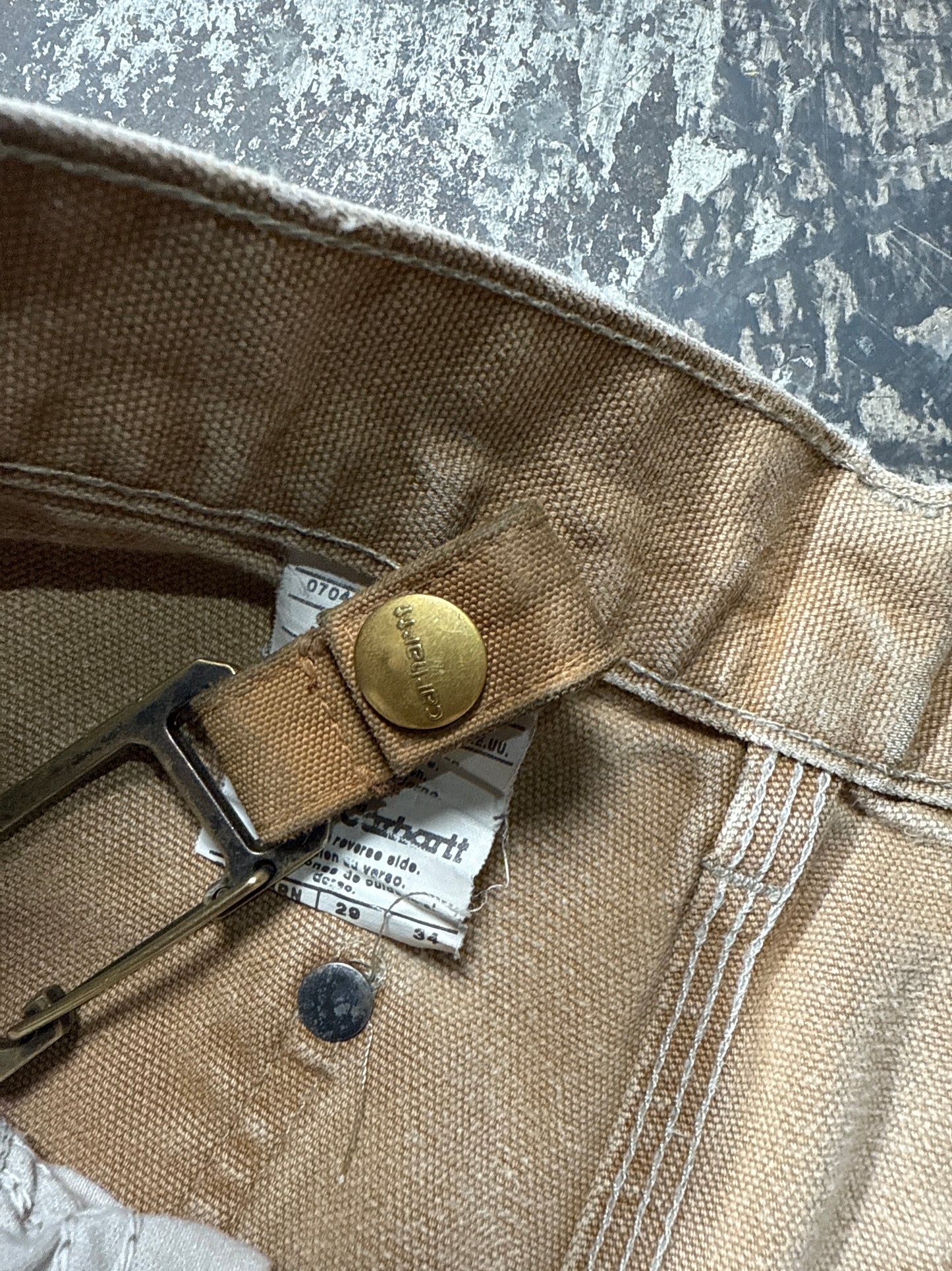 (29x34) Tan Carhartt Double Knees