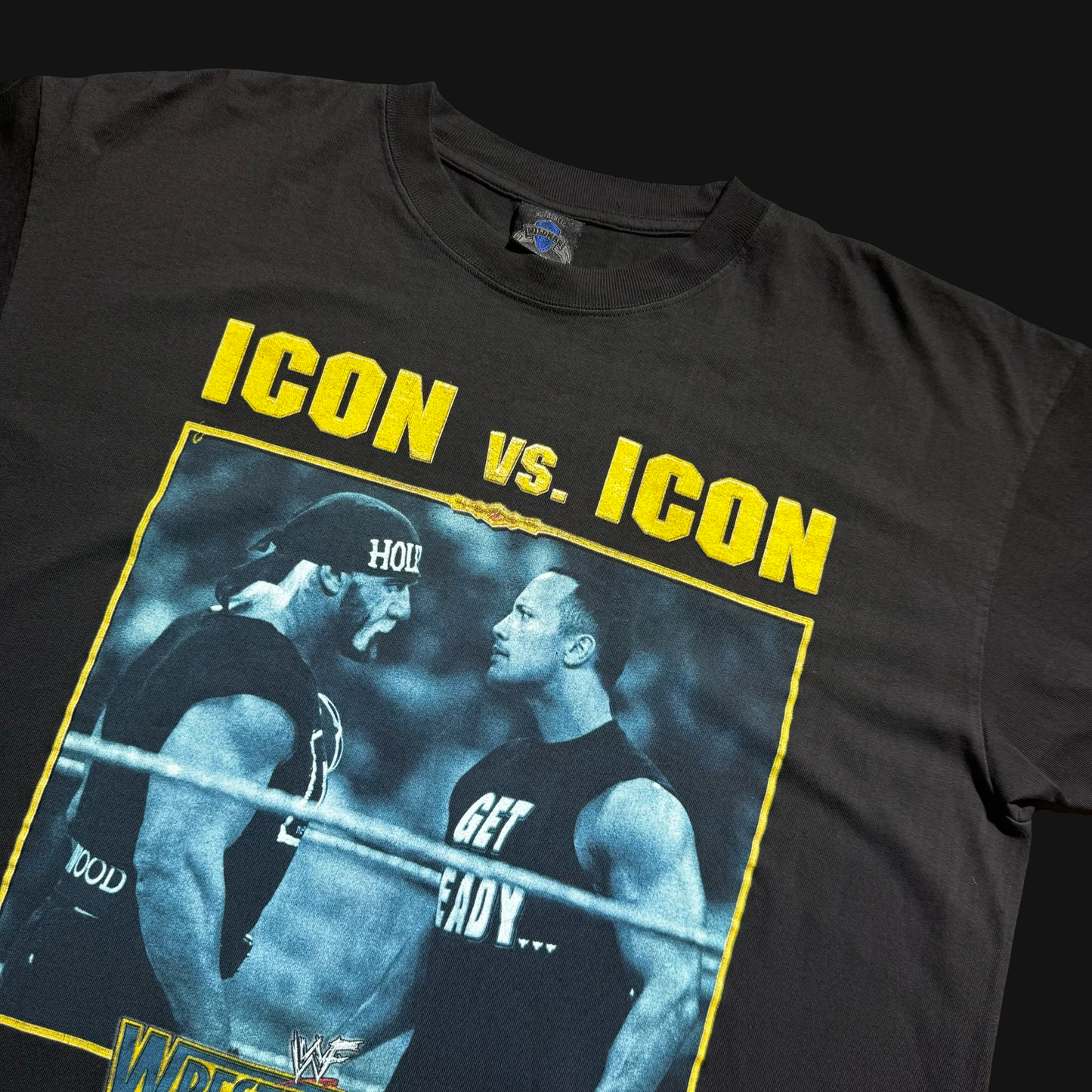 (XL) 02’ WWE ICON v. ICON Vintage WWF Tee
