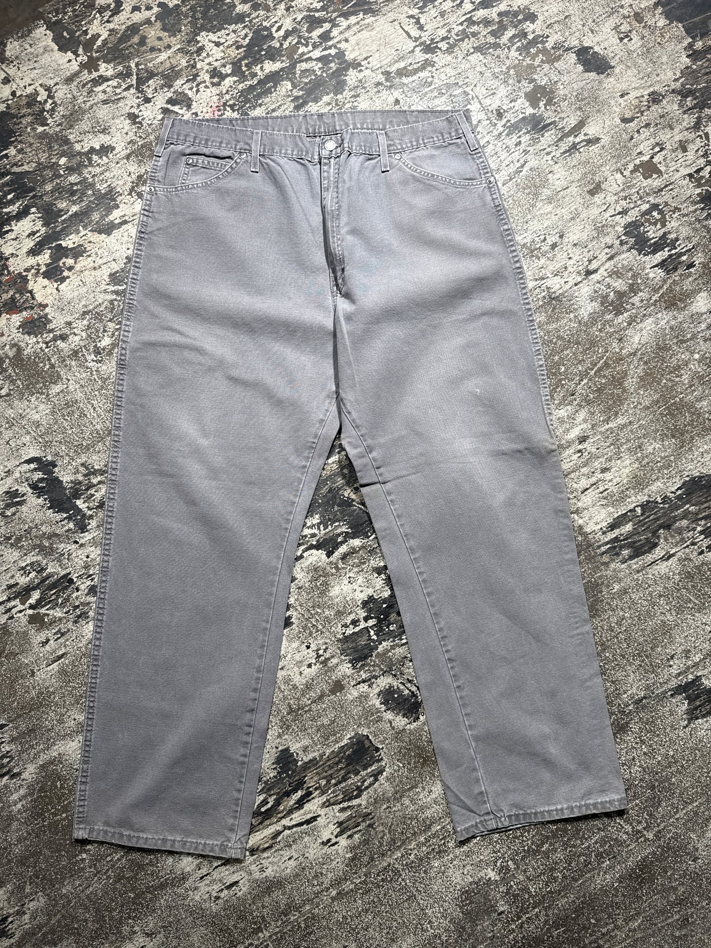 (40x30) Dickies Gray Dungaree Pants