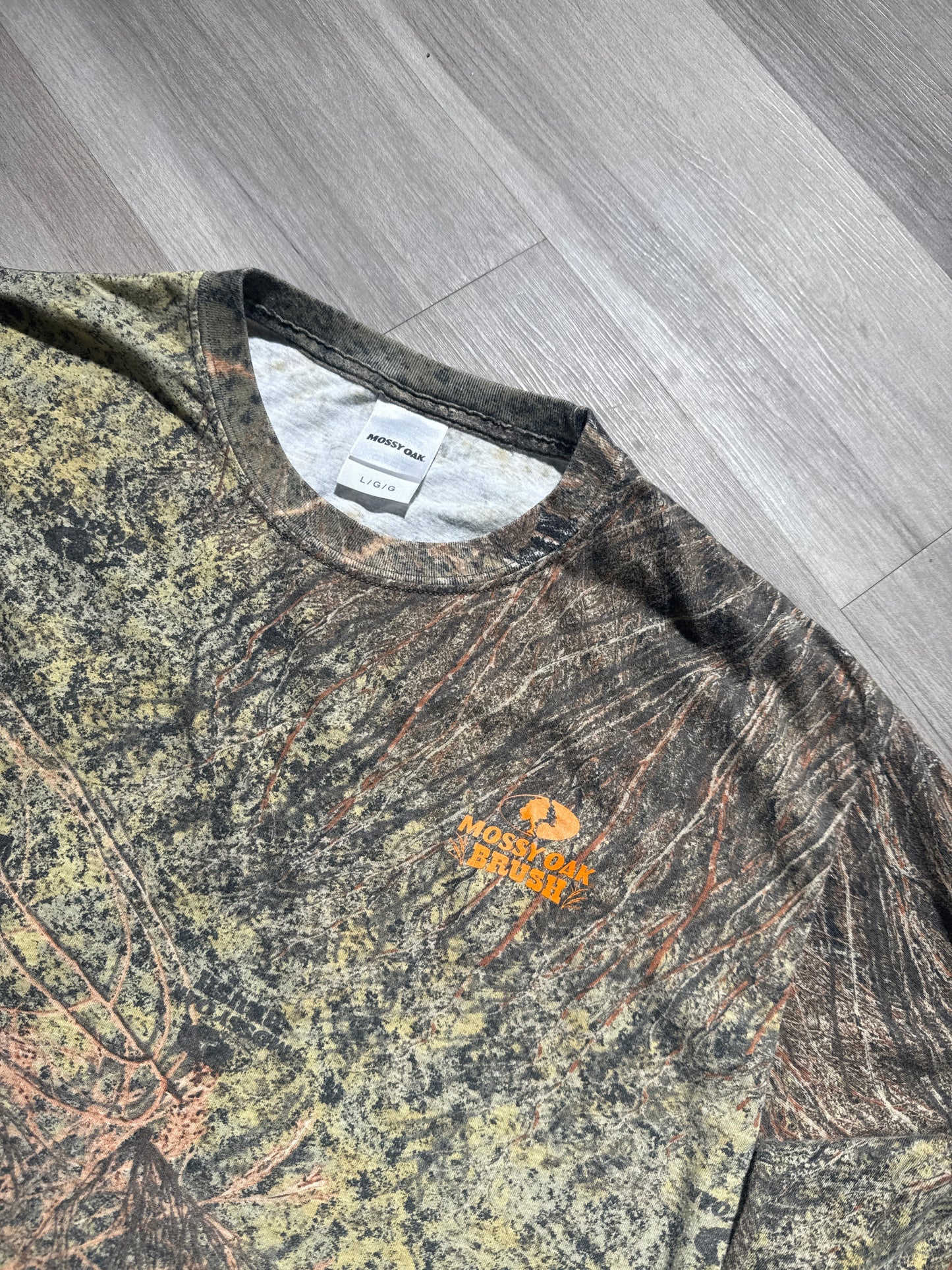 (L) Mossy Oak Camo Longsleeve